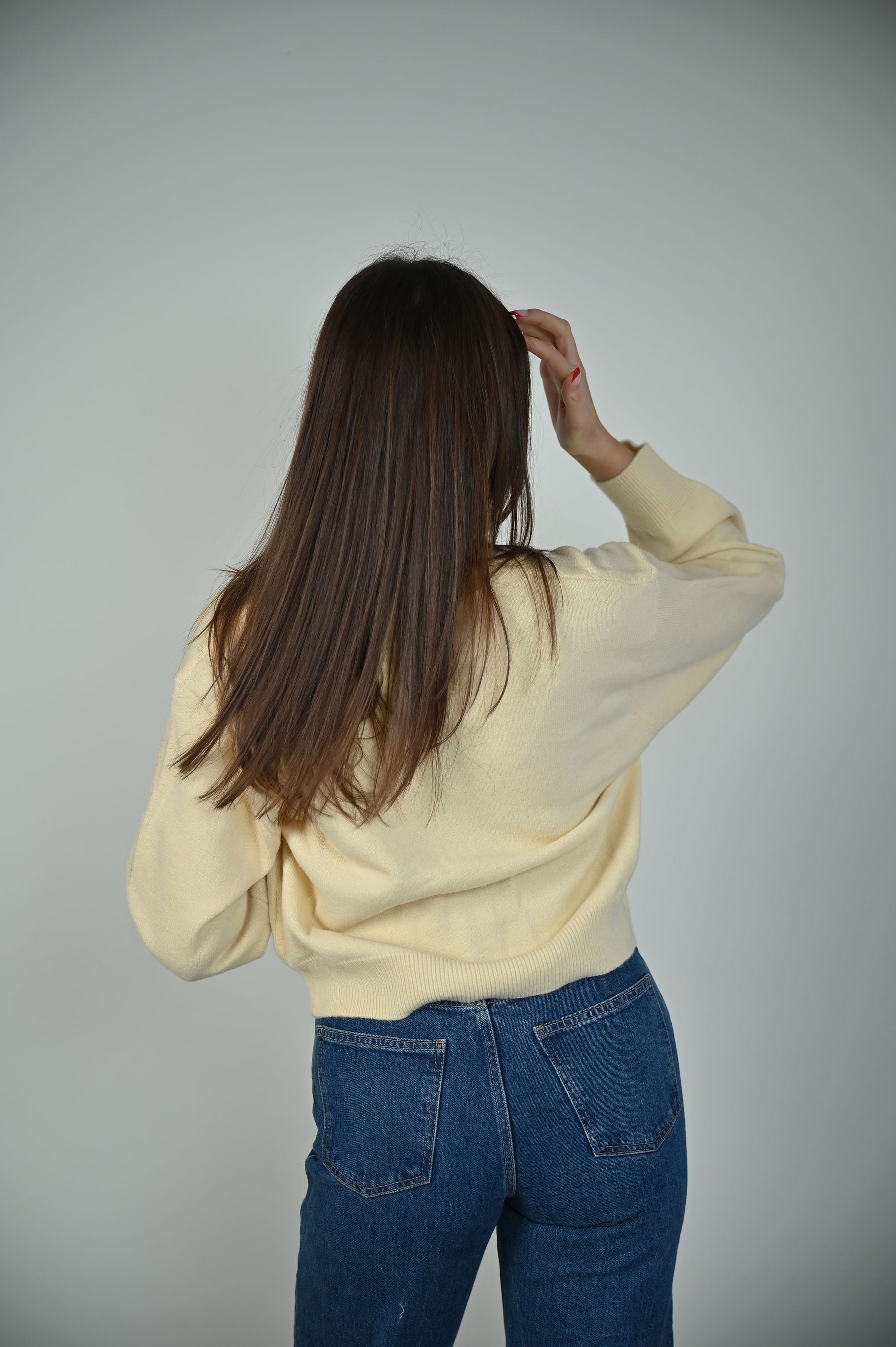Basic Cardigan- Yellow