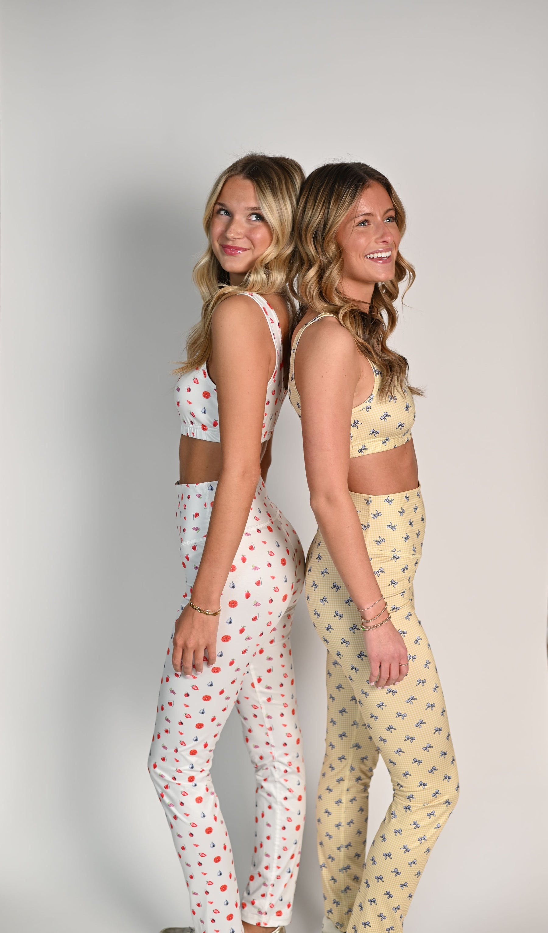 Lavender Bows Athleisure Top