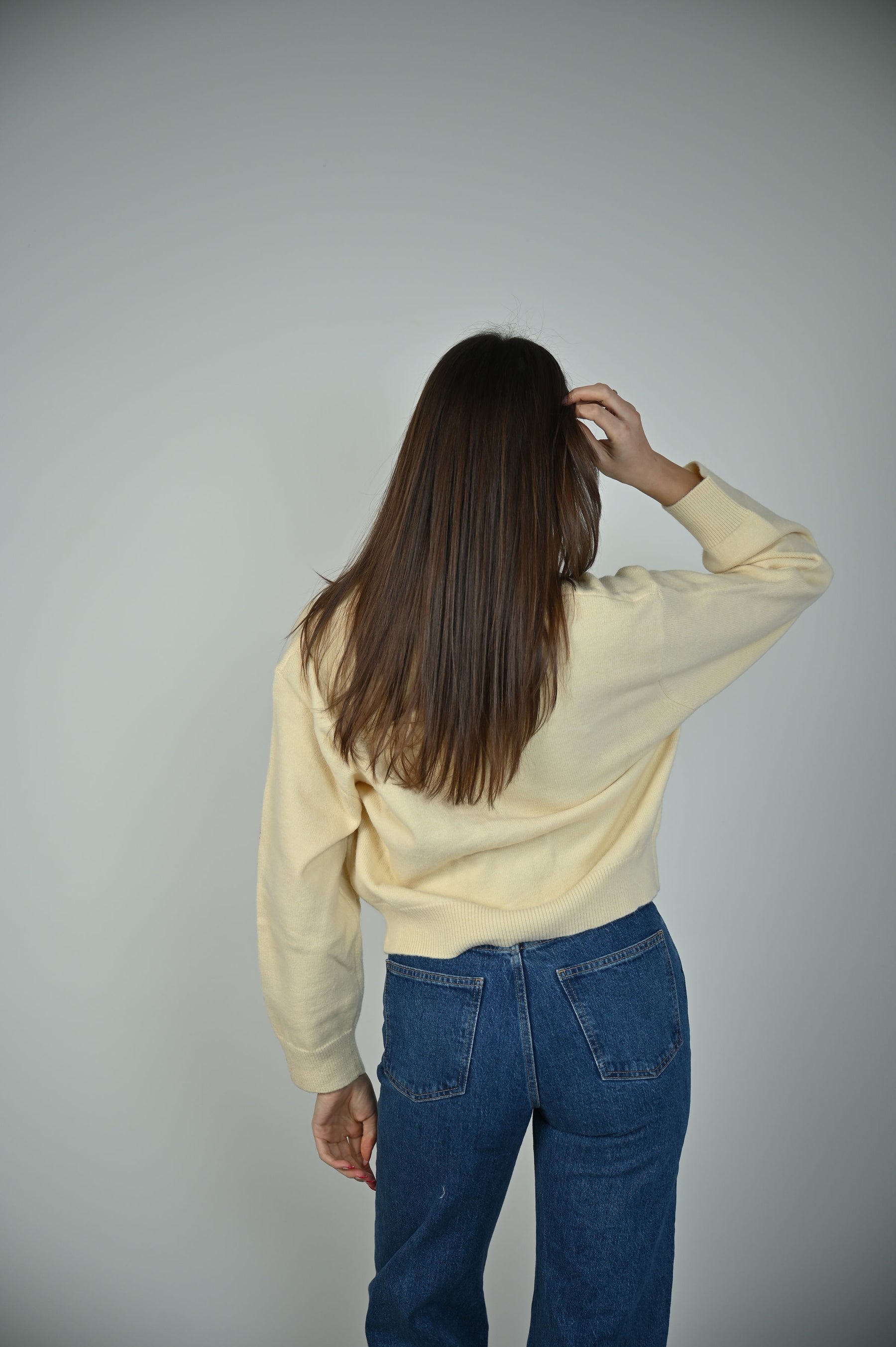 Basic Cardigan- Yellow