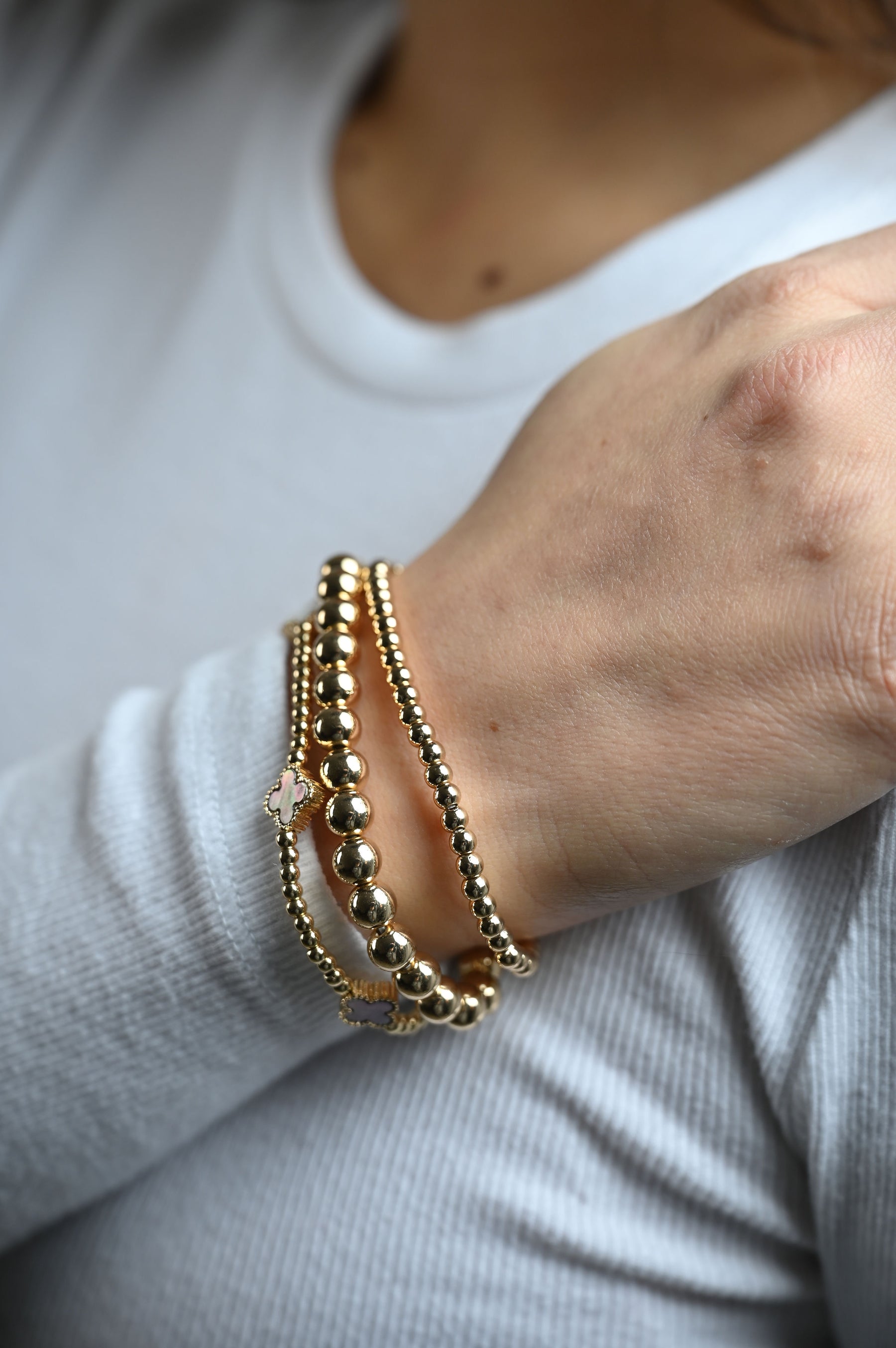 Set of 3 Bracelet- Grey