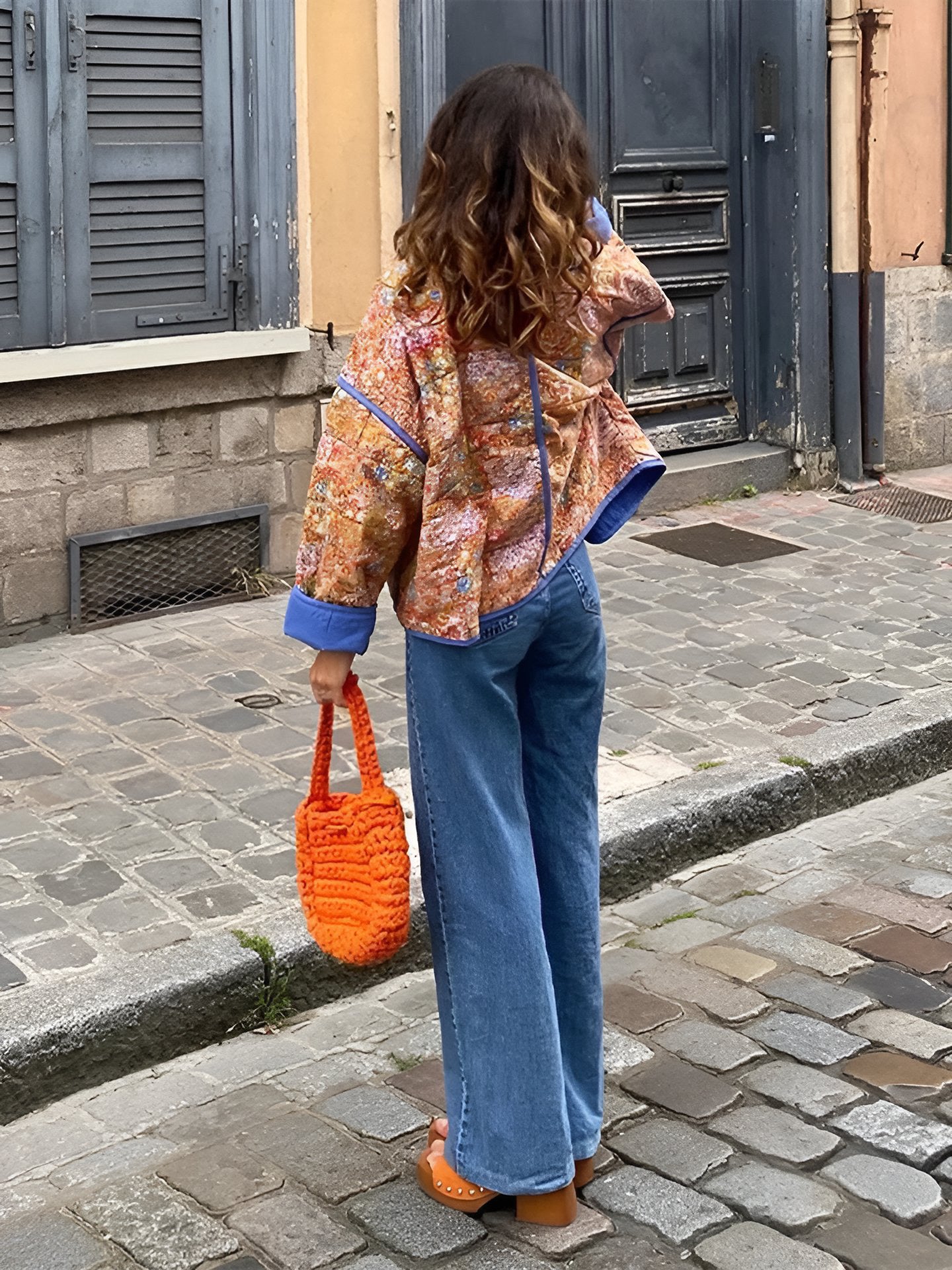 FlowerLand Quilted Jacket