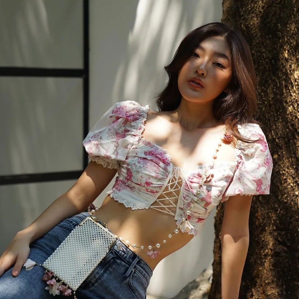 Windows Down Cropped Top
