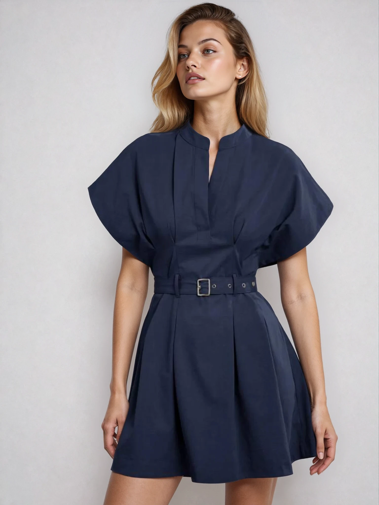 Navy Night Dress