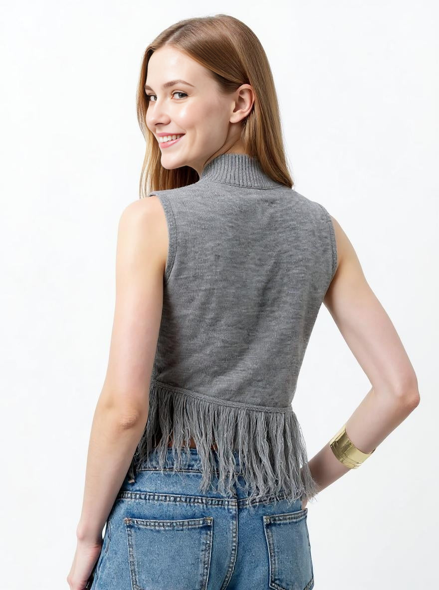Sweater Weather Sweater- Grey