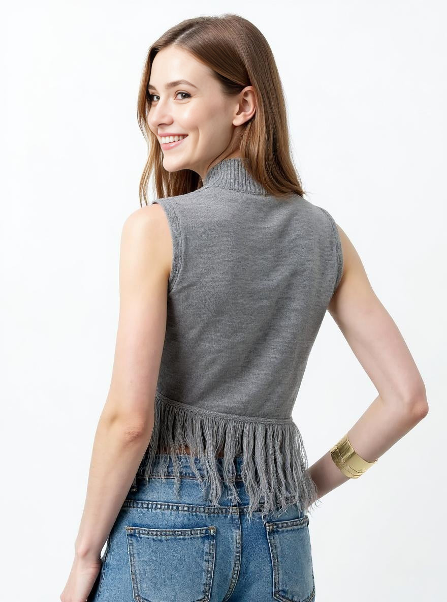 Sweater Weather Sweater- Grey