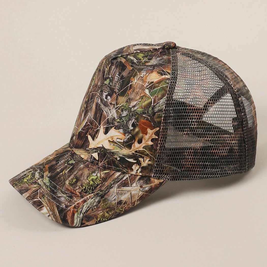 Camo Trucker Hat