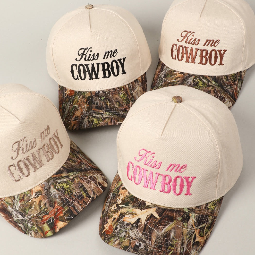 Kiss Me Cowboy Hat