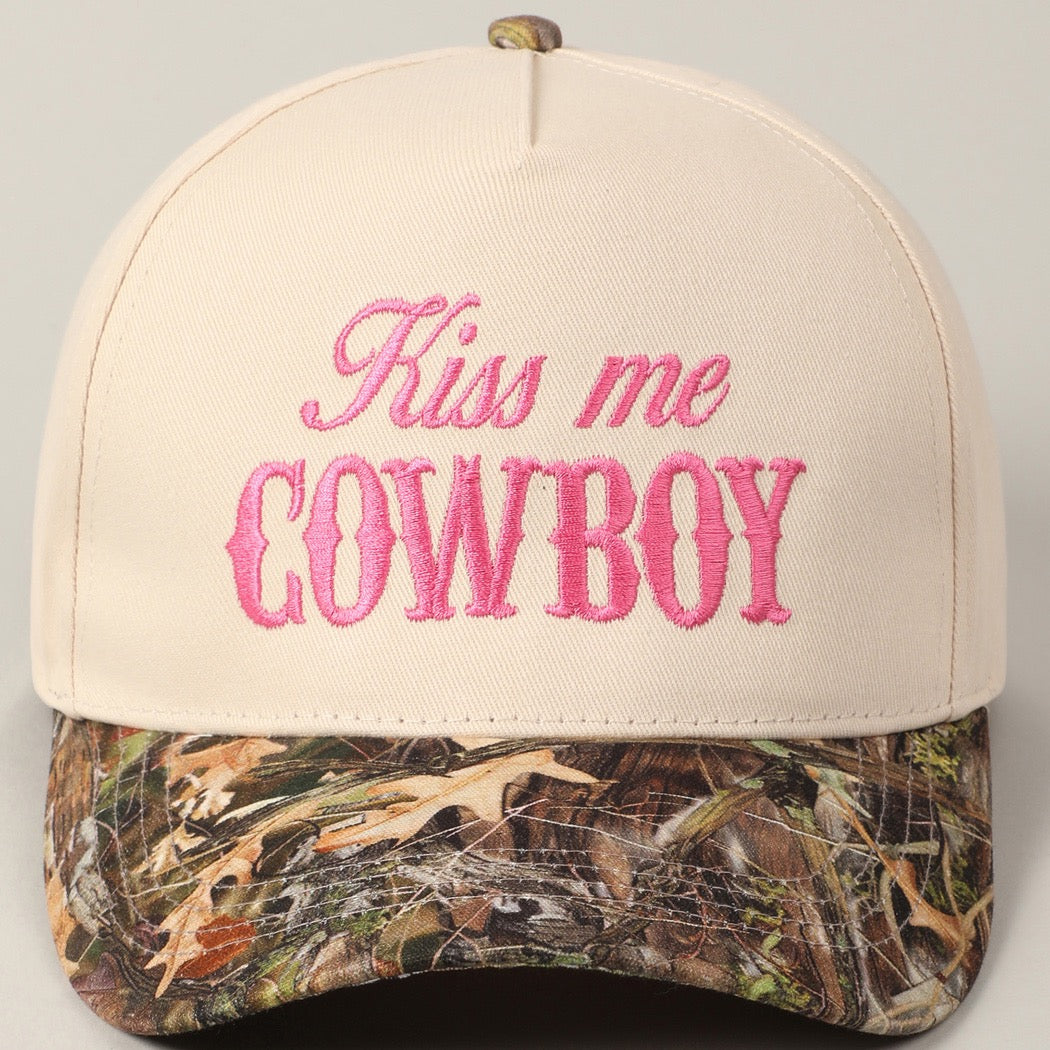 Kiss Me Cowboy Hat