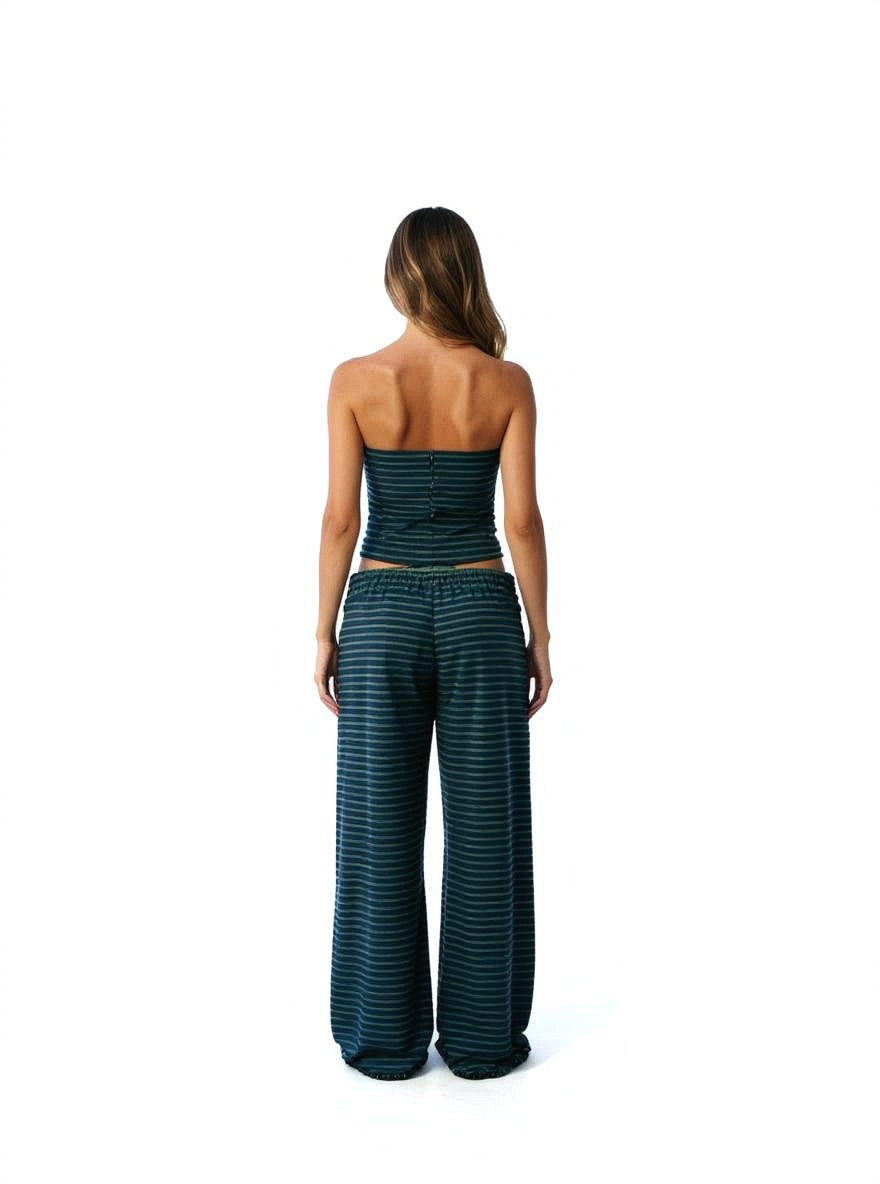 Stripe Summer Set- Blue