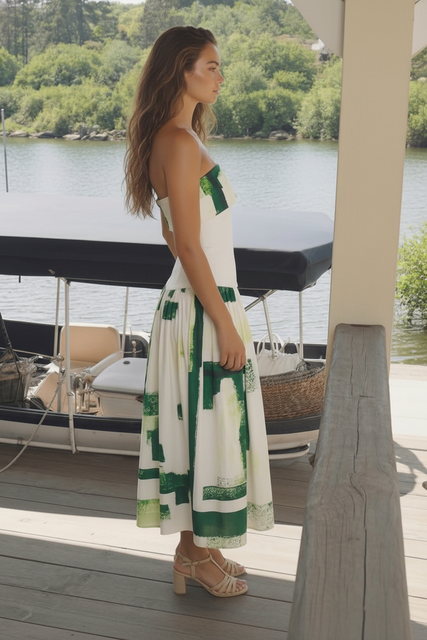 Muse Dress — trendy mini dress, front view