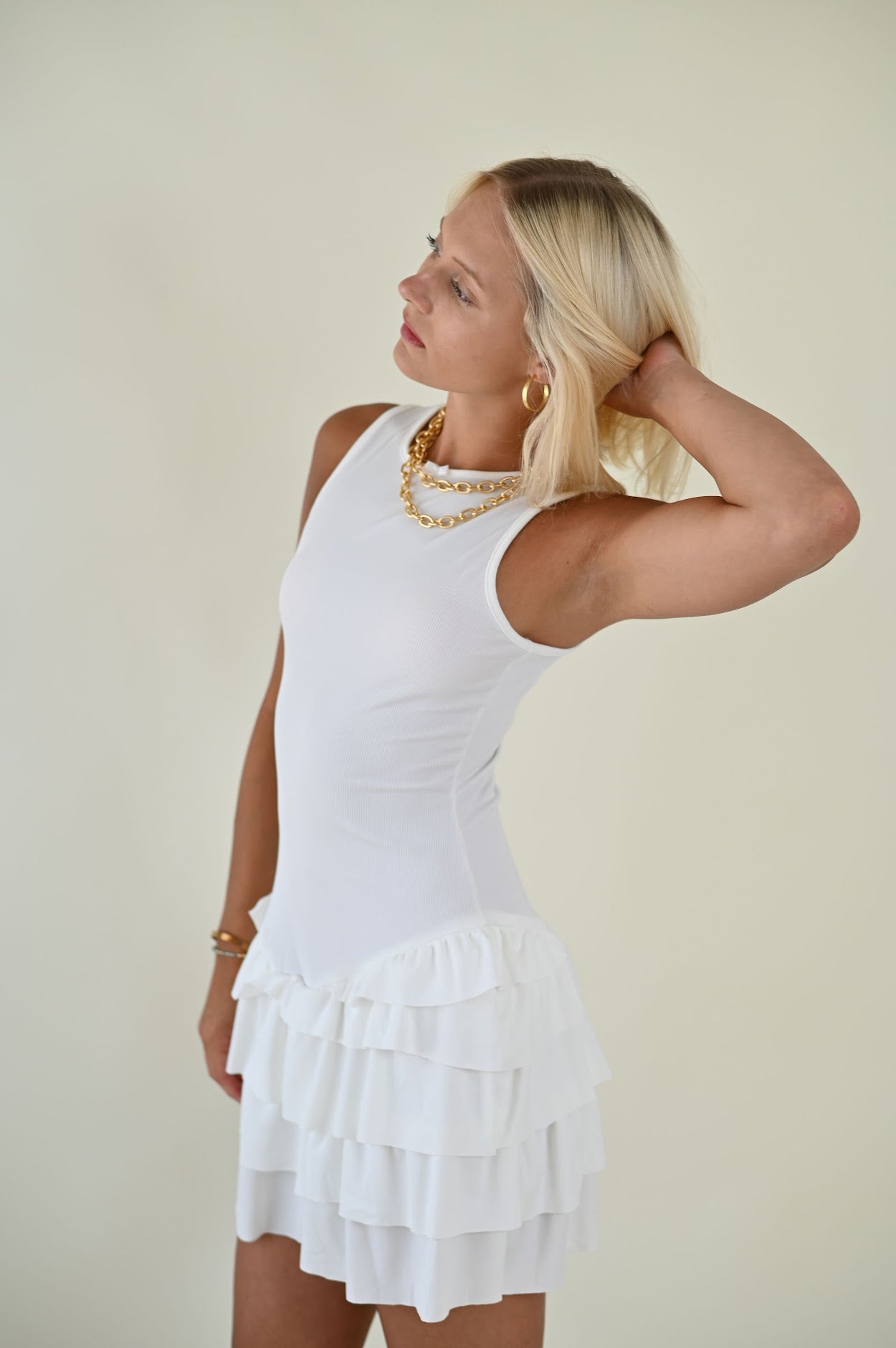 Ballerina Dress- White
