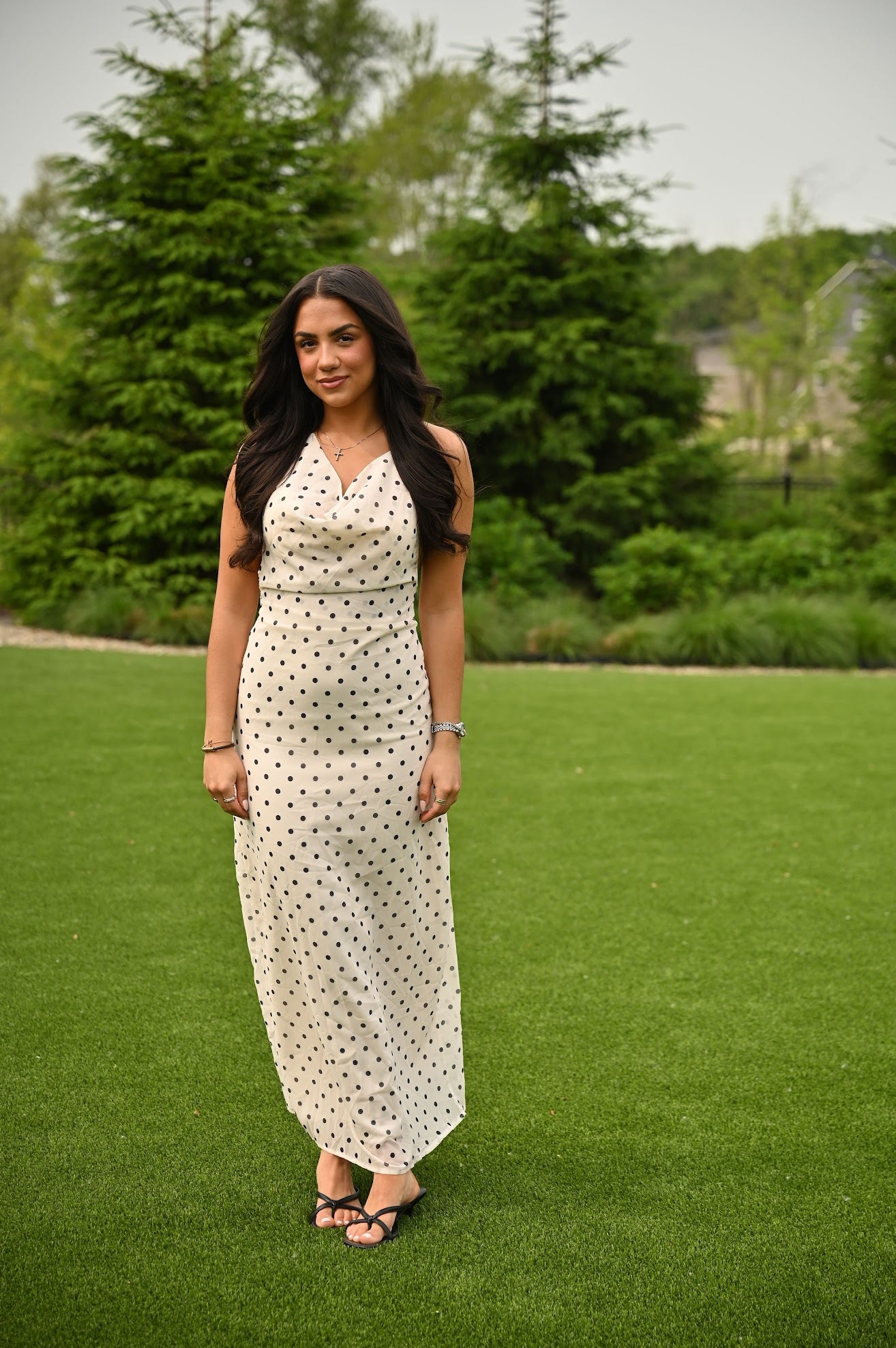 Dot Fit Dress