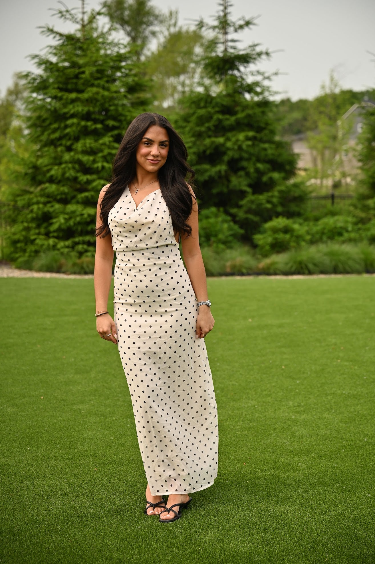 Dot Fit Dress