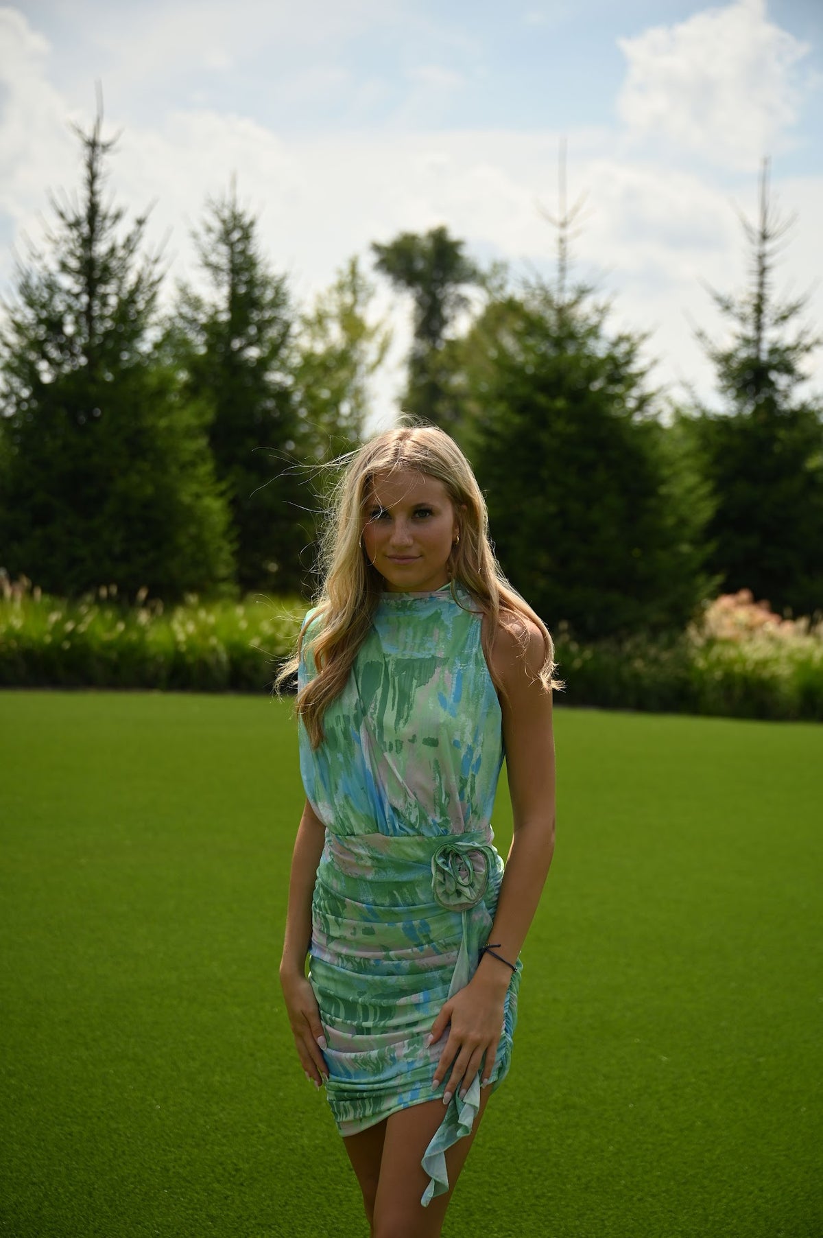 Mint Condition Dress — trendy mini dress | HoneyPlum Clothing