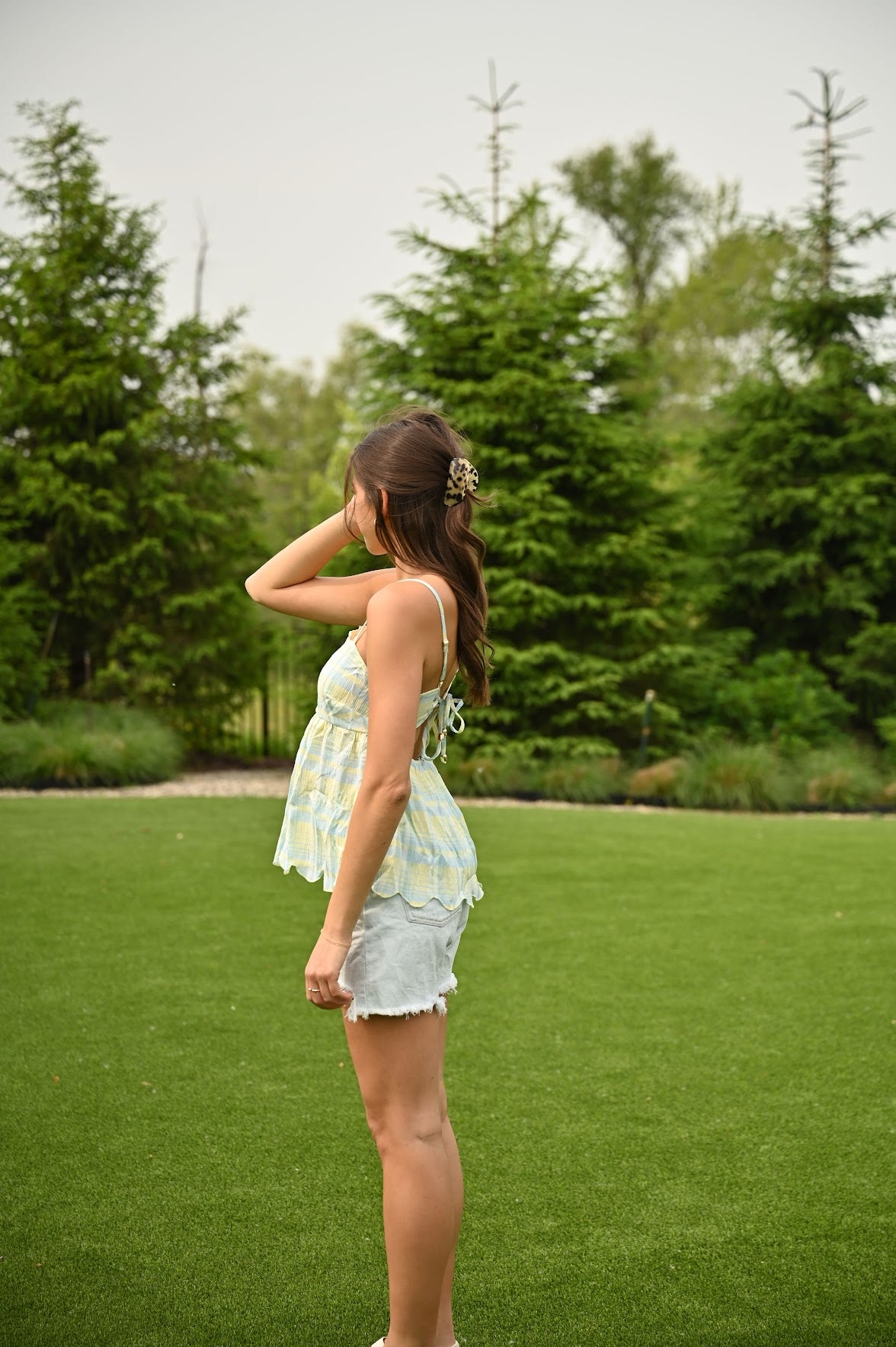 Linear Luxe Top
