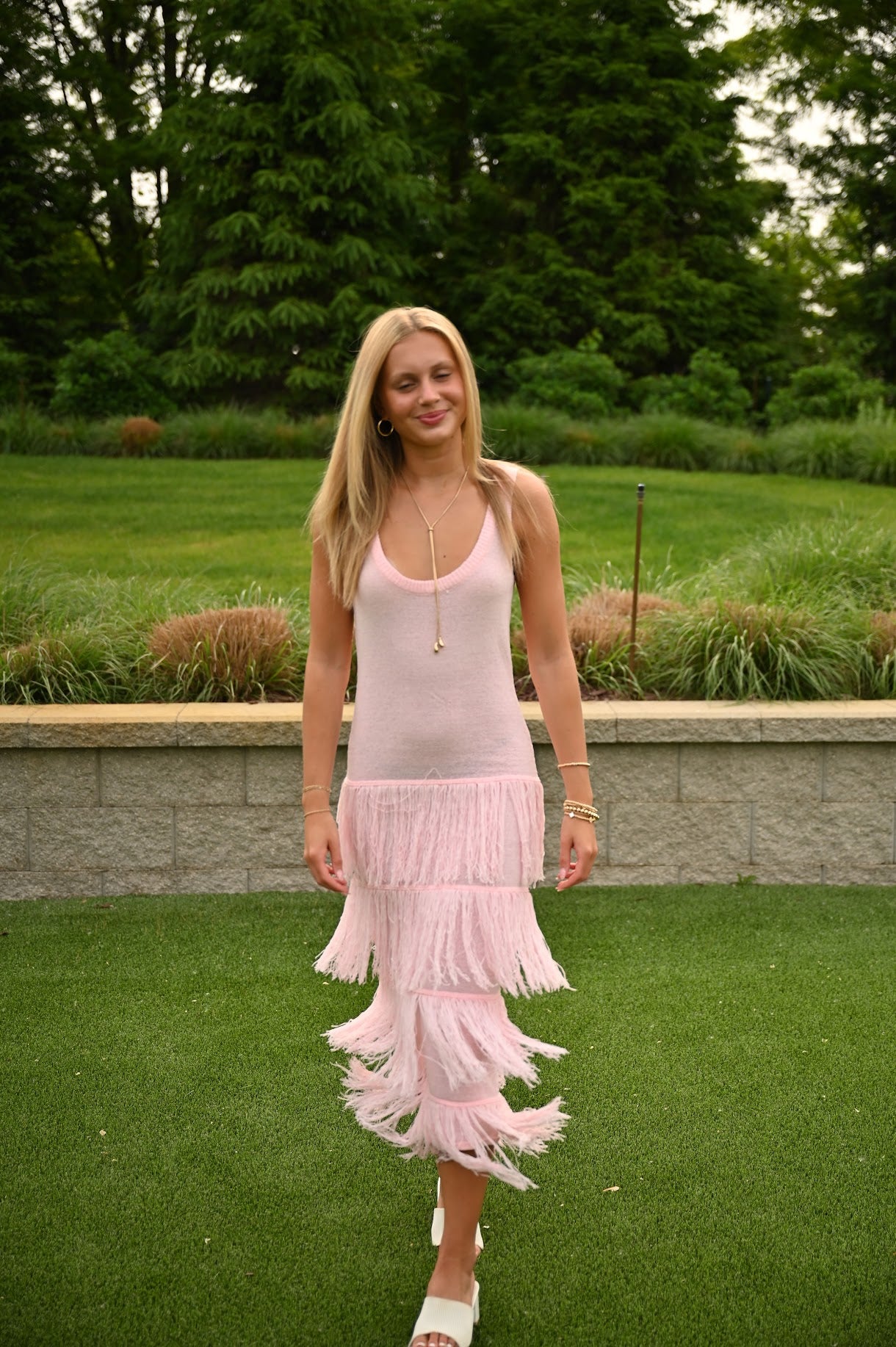 Island Dress- Pink