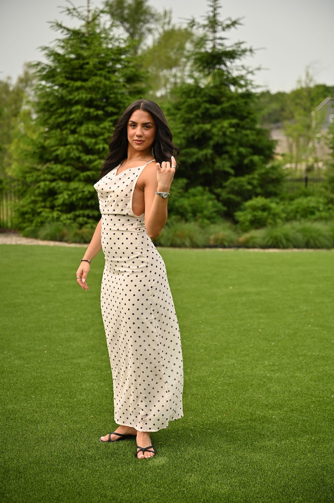 Dot Fit Dress