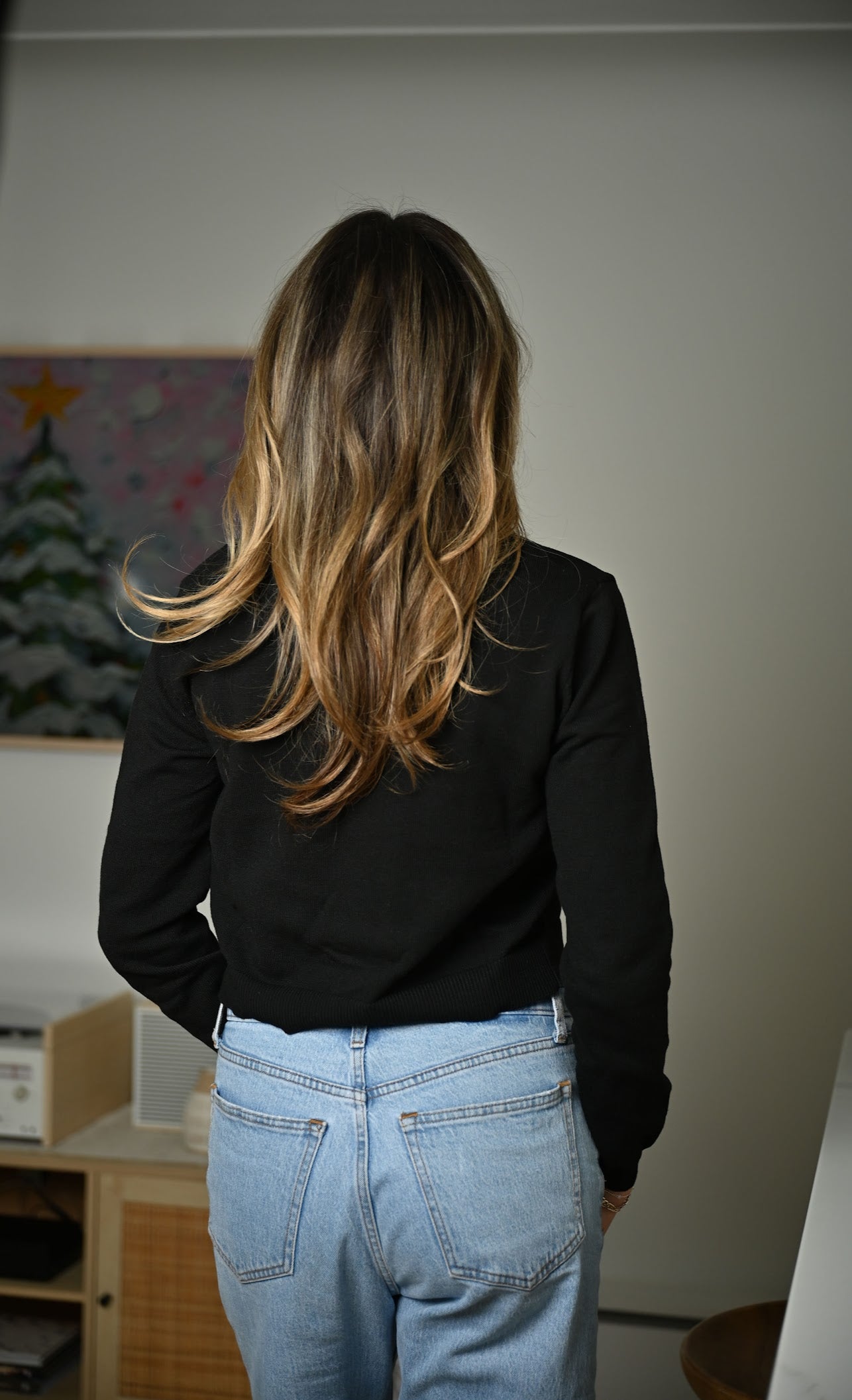 Icon Cardigan - Black