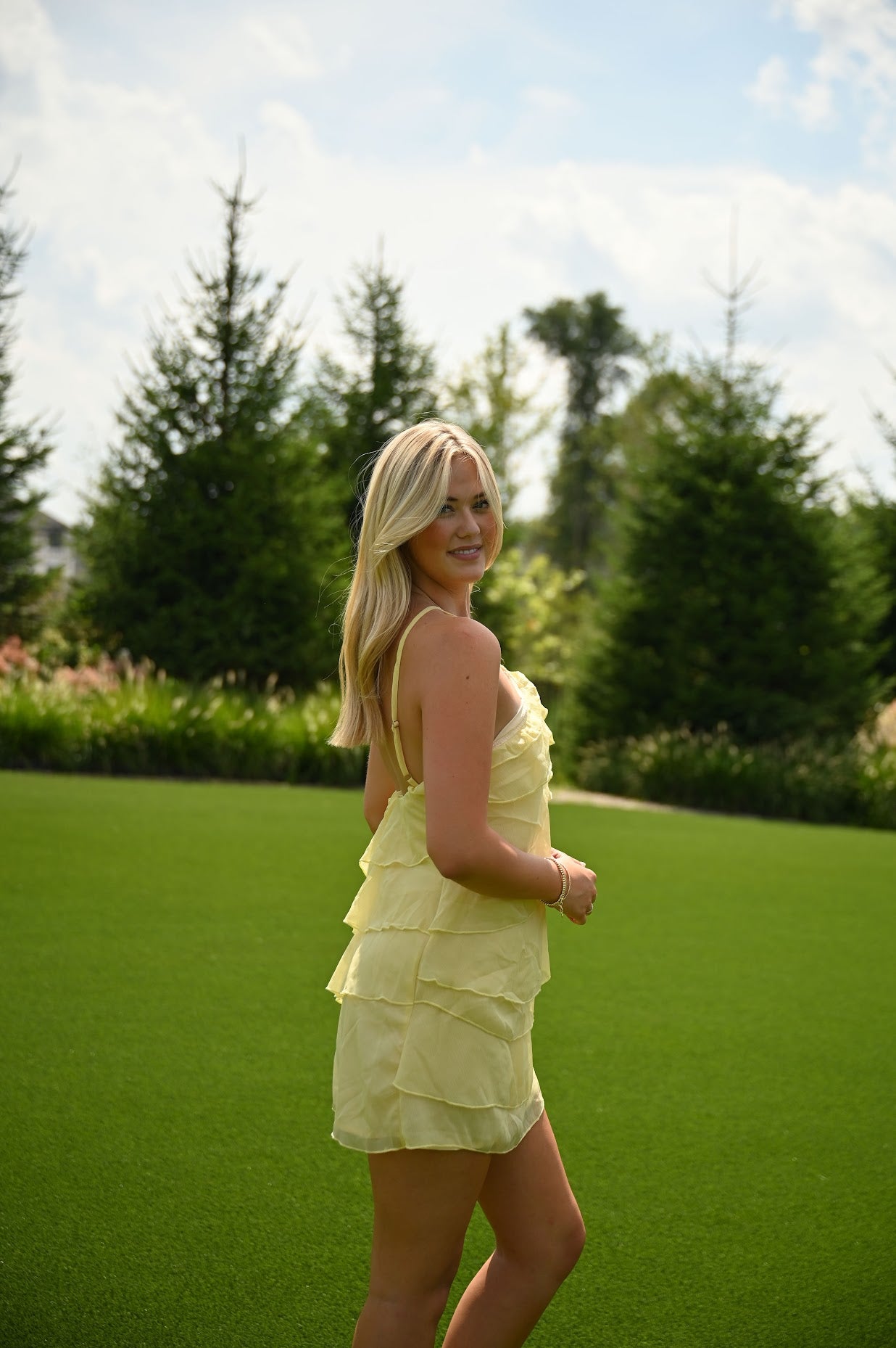 Rose Dress- Yellow