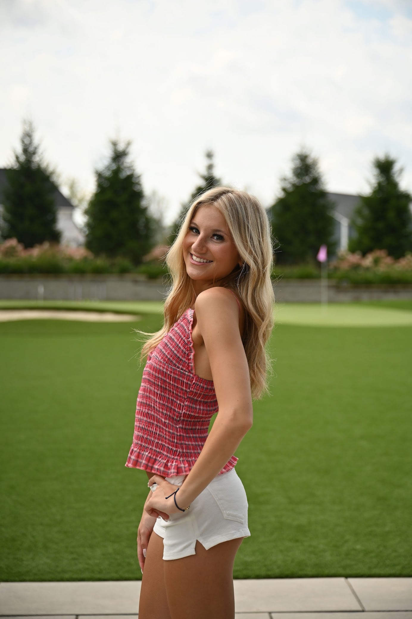 Cherry Top - Plaid