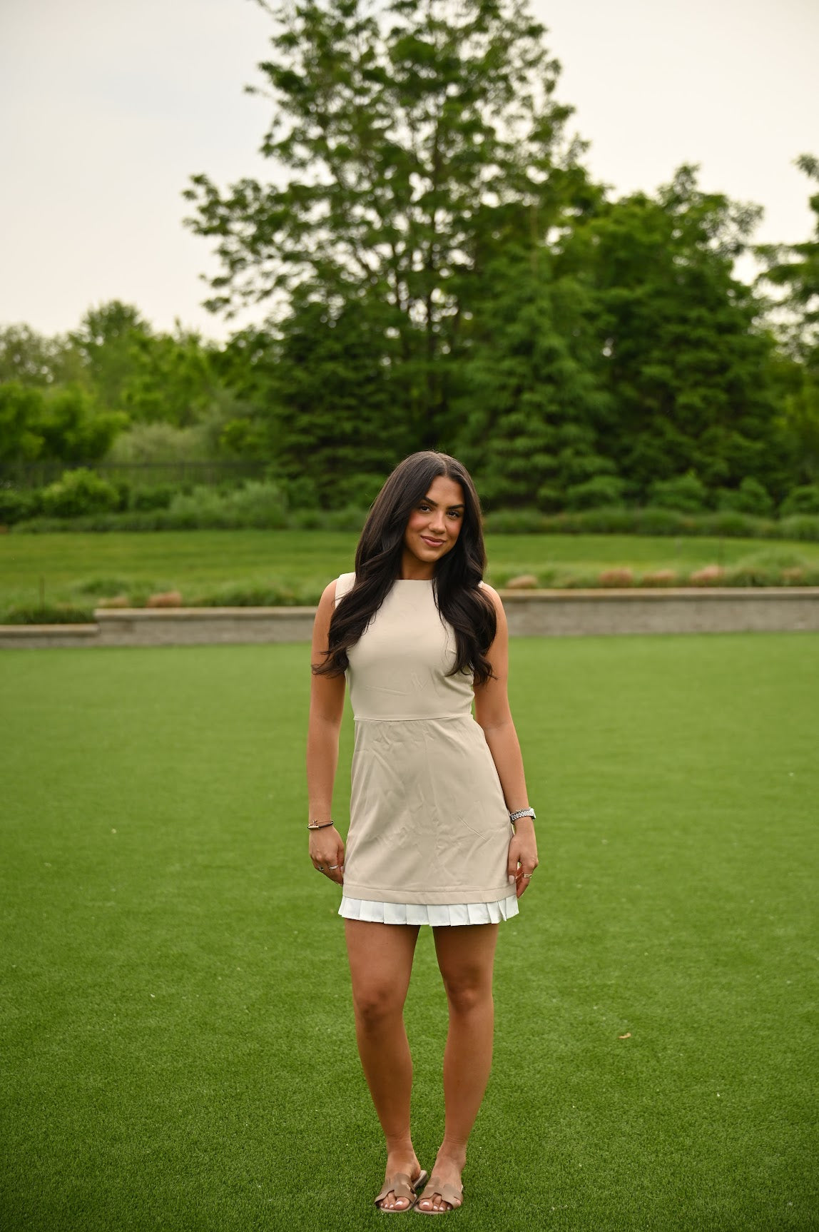 Celebration Dress- Khaki