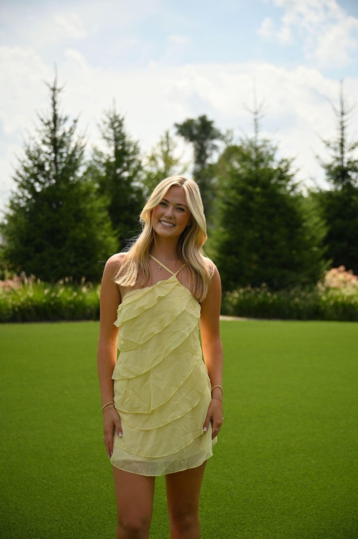 Rose Dress- Yellow