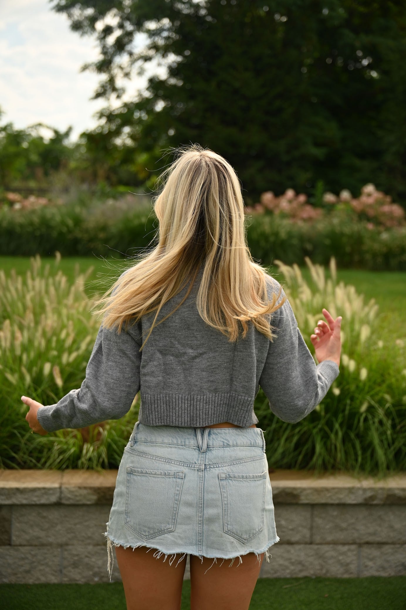 Icon Cardigan - Gray