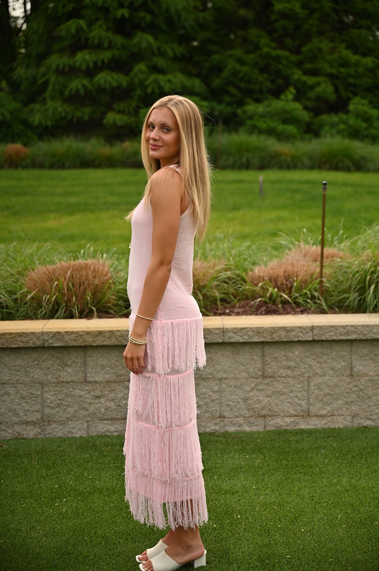 Island Dress- Pink