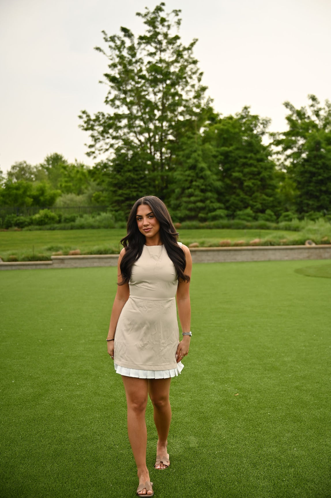 Celebration Dress- Khaki