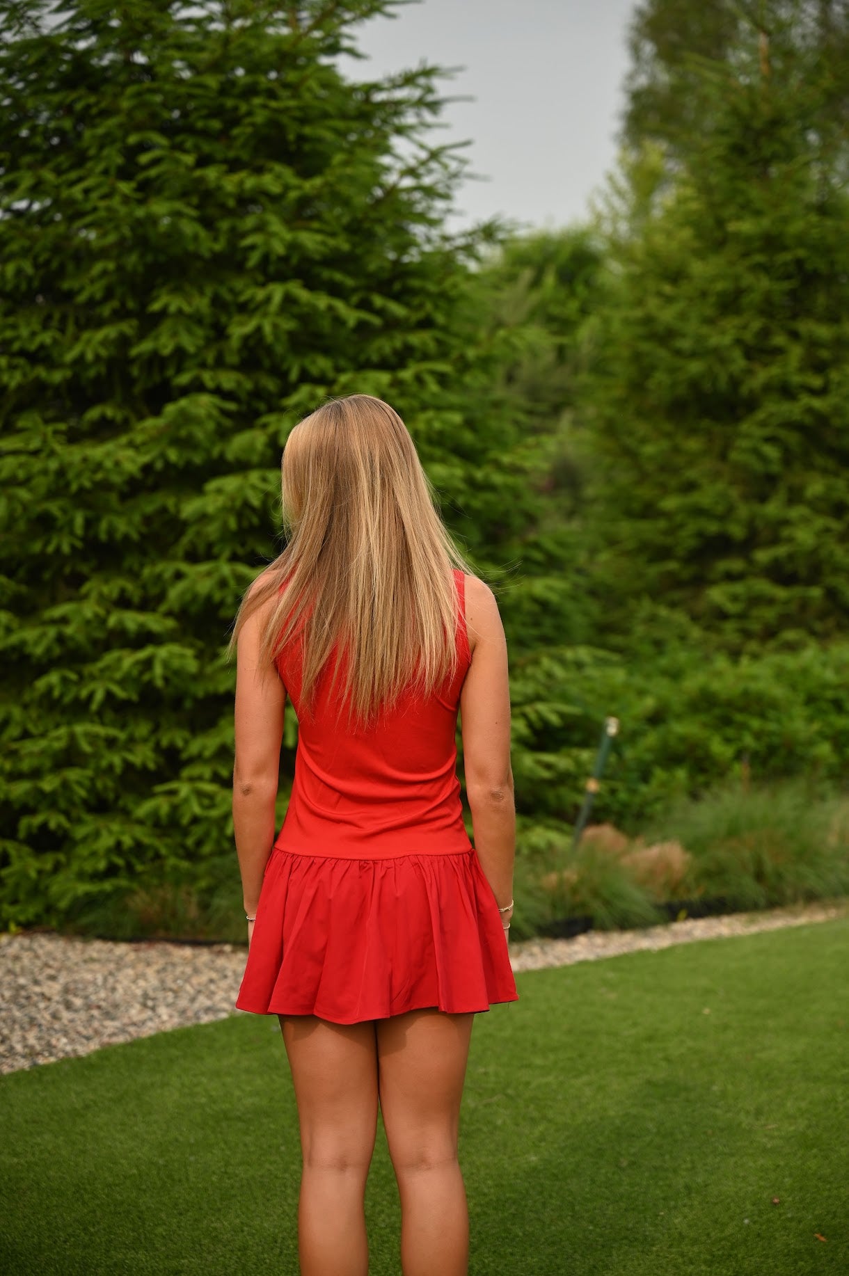 Naples Dress- Red