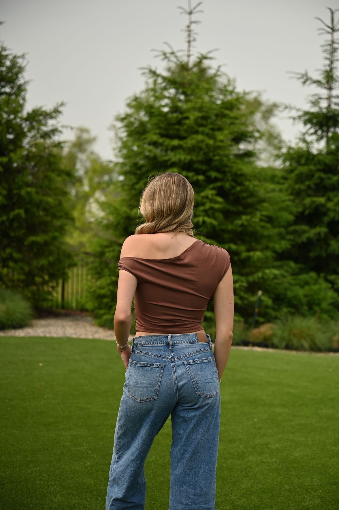 Saddie Top- Brown