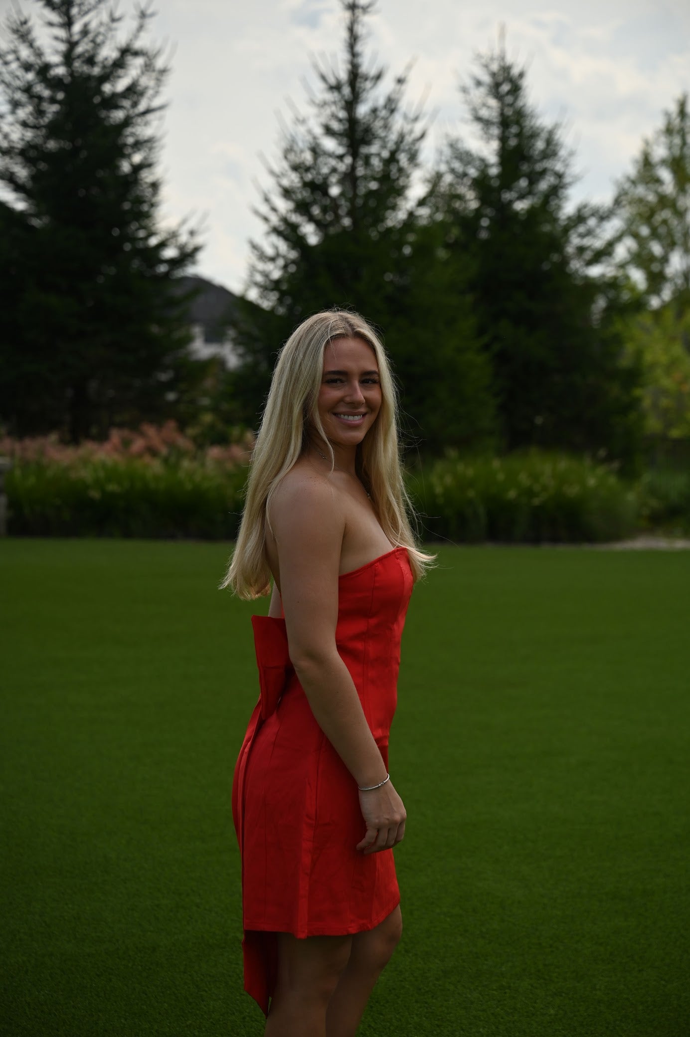 Charming Dress- Red
