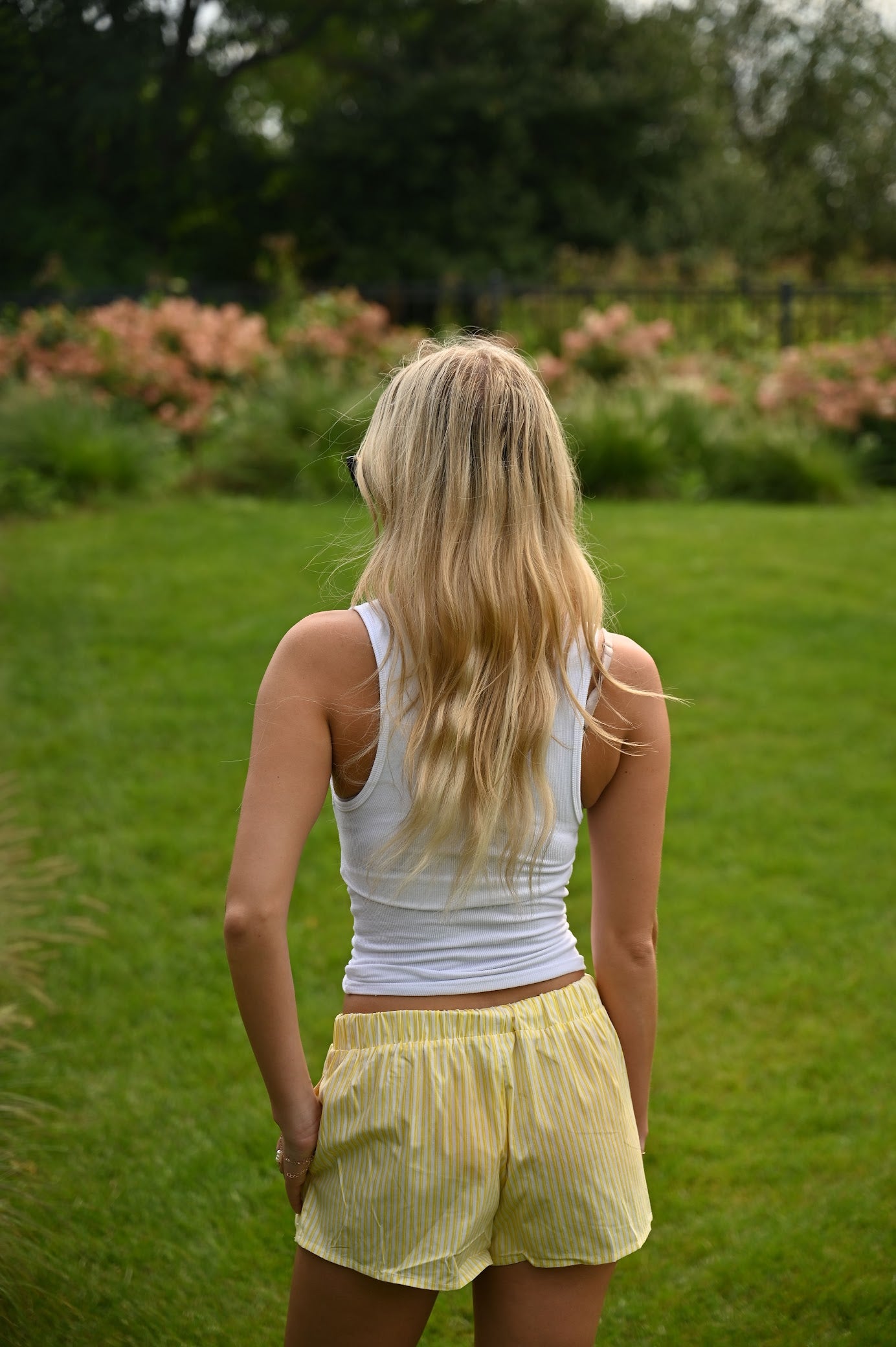 Boyfriend Shorts - Yellow