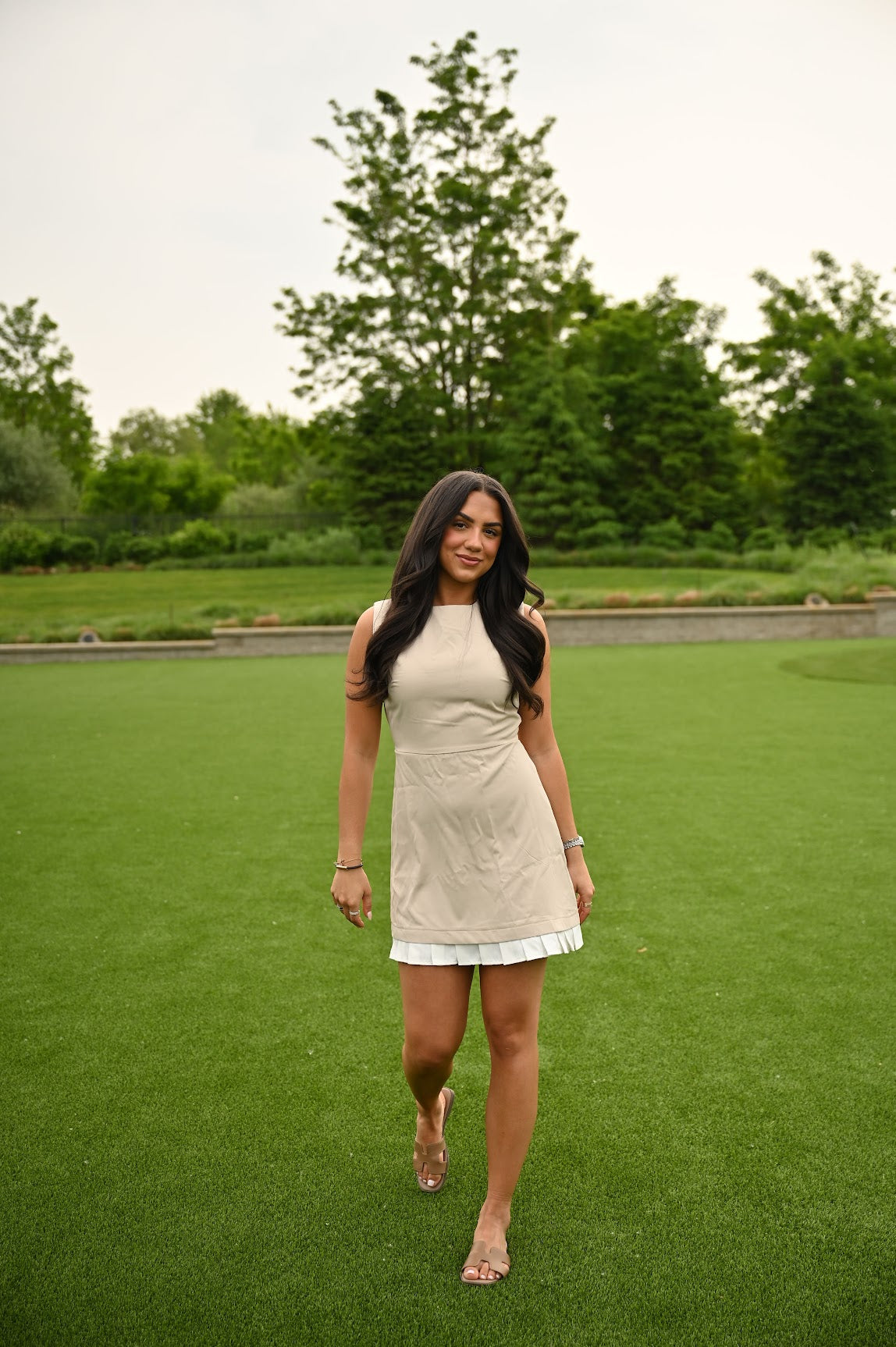 Celebration Dress- Khaki