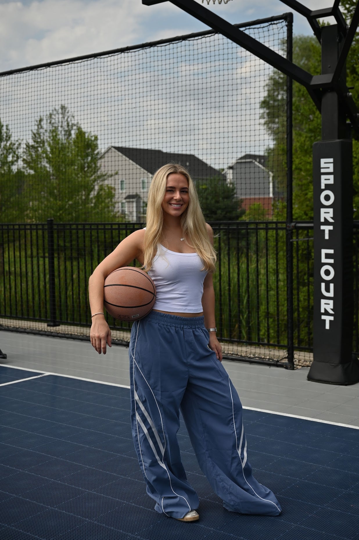 Nylon Track Pants