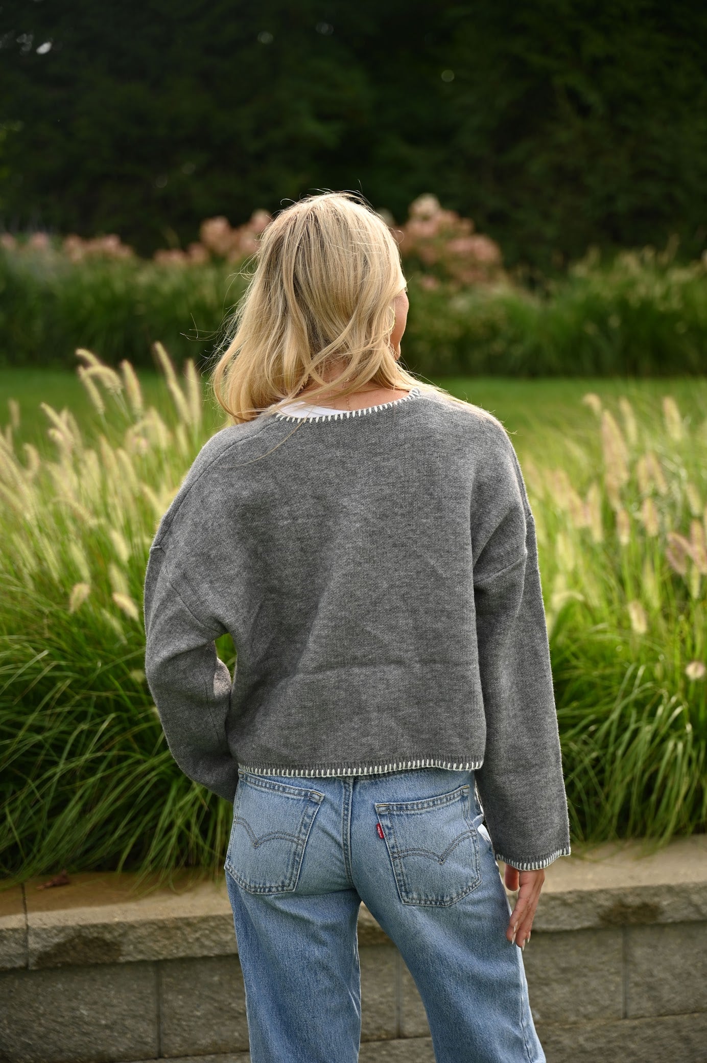 Barcelona Sweater- Grey