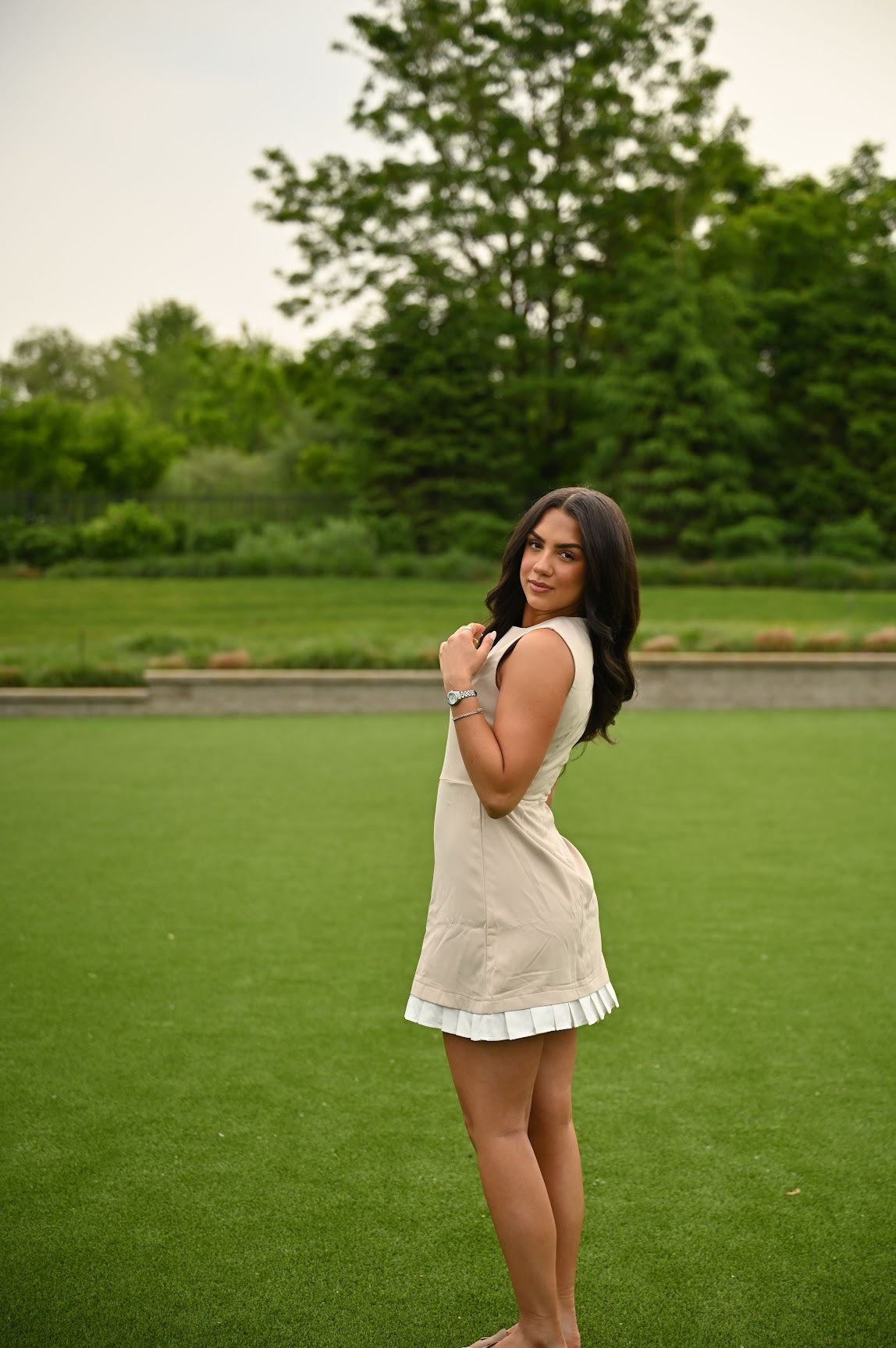 Celebration Dress- Khaki