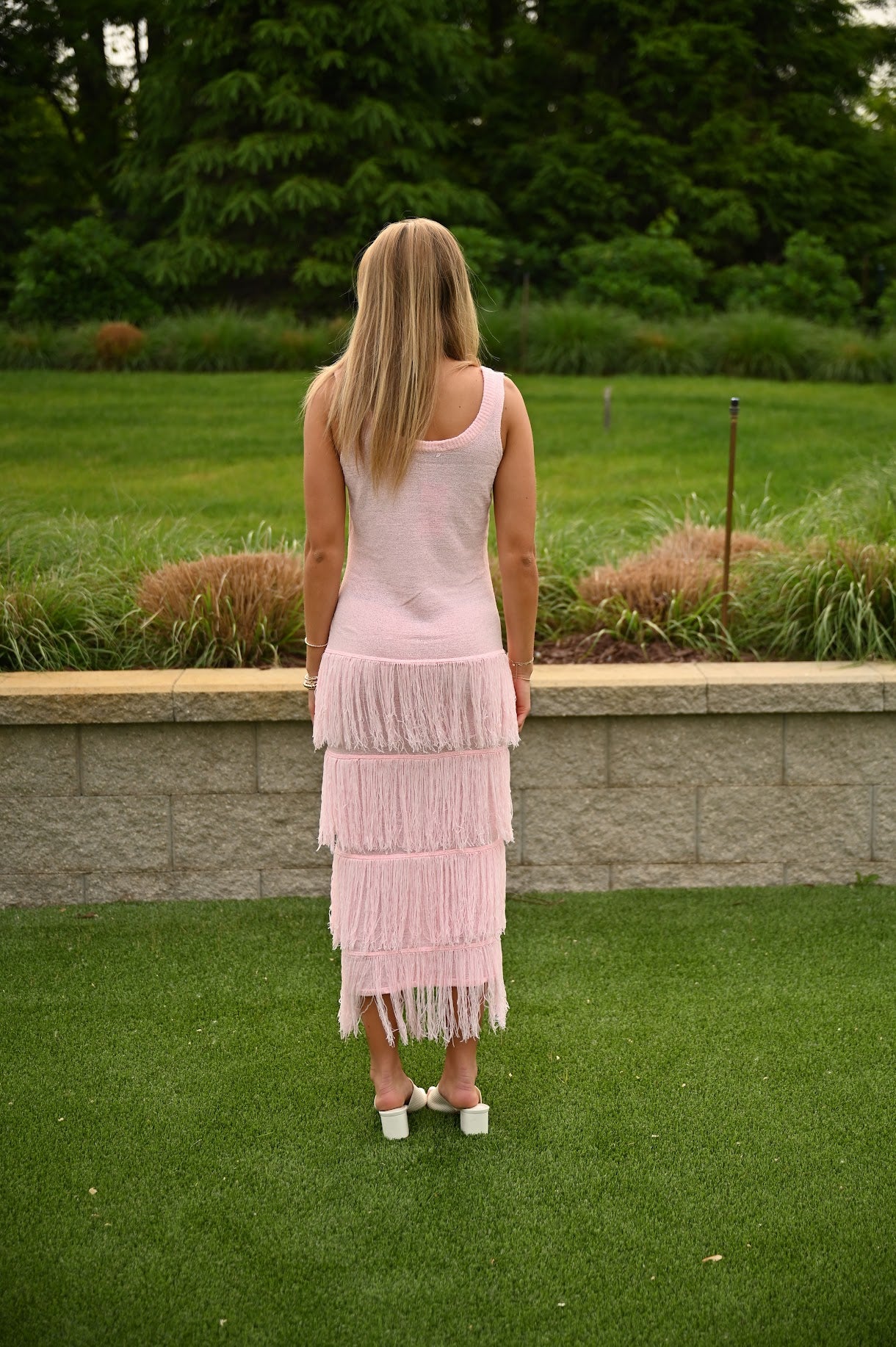 Island Dress- Pink