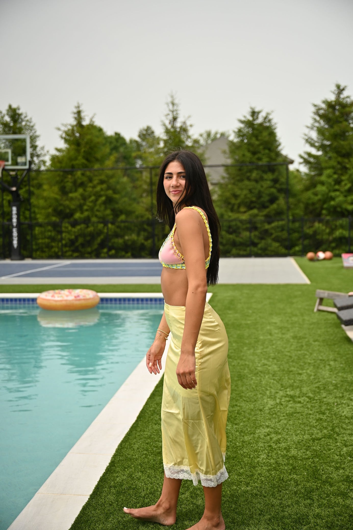 Yellow Maxi Skirt