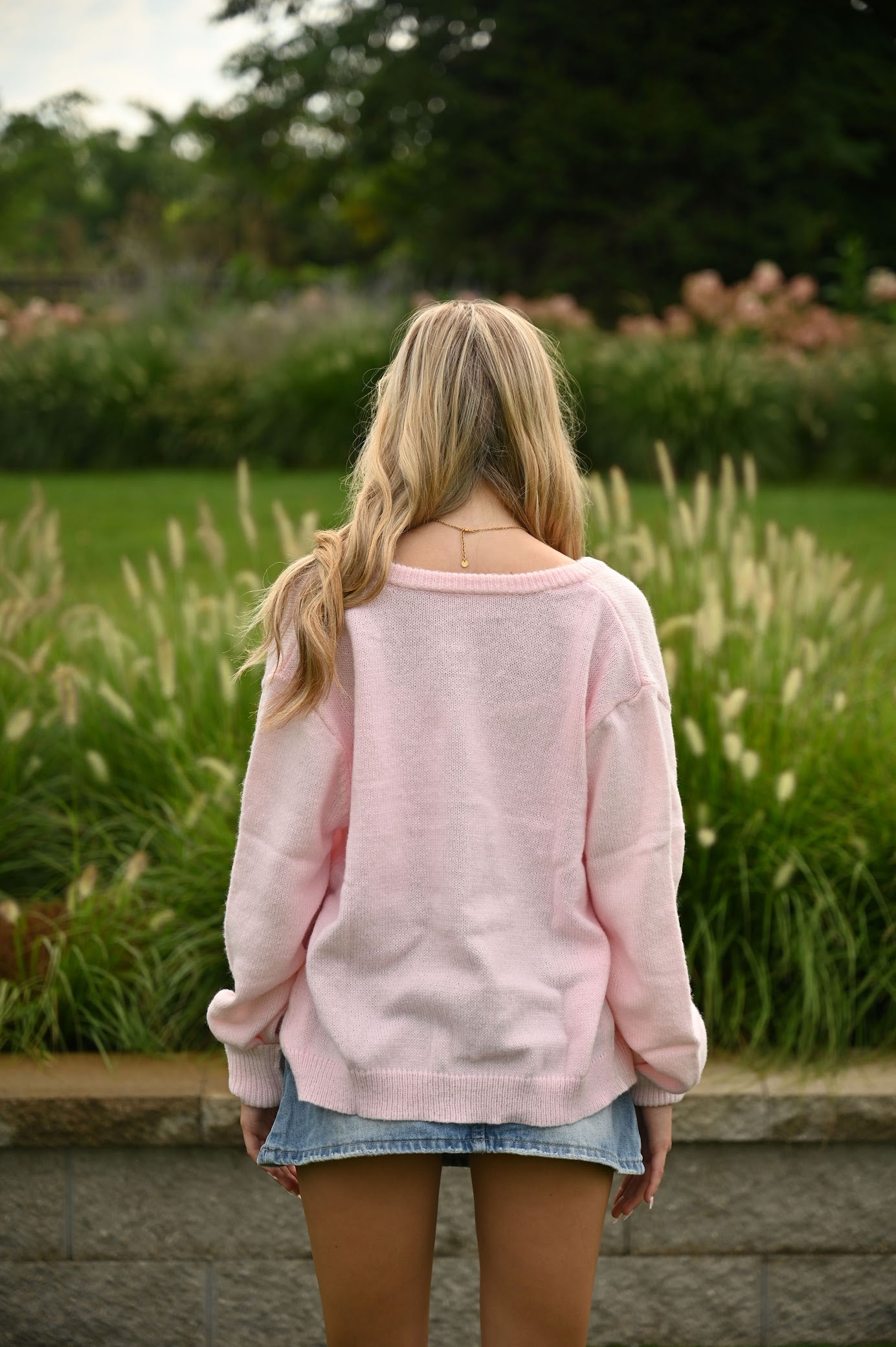 Pastel Cardigan- Pink