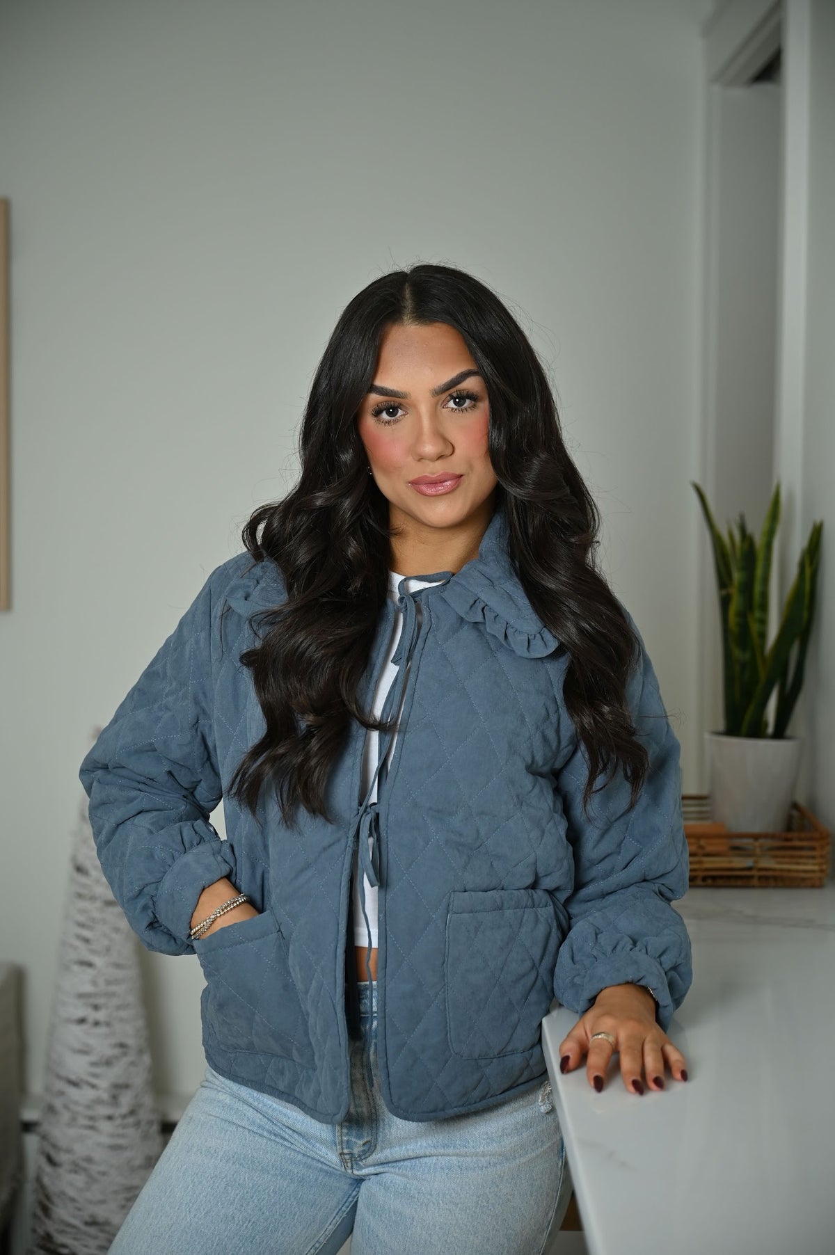 Isabella Jacket — trendy outerwear | HoneyPlum Clothing