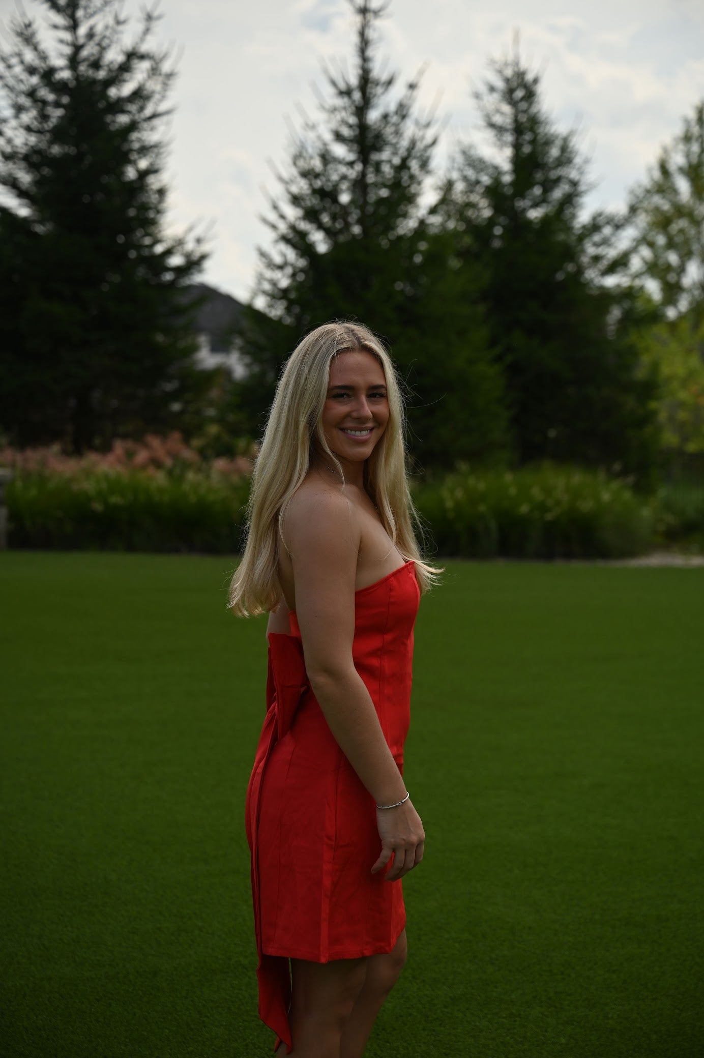 Charming Dress- Red
