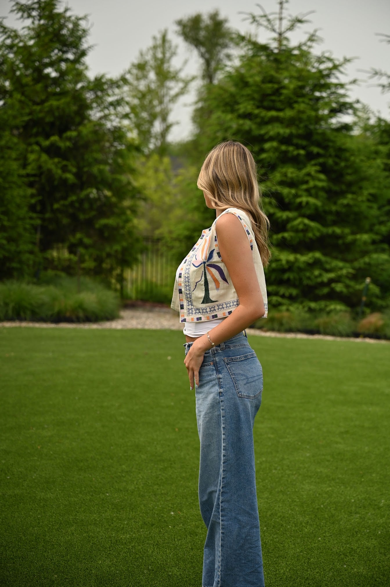 Phyllis Vest Top