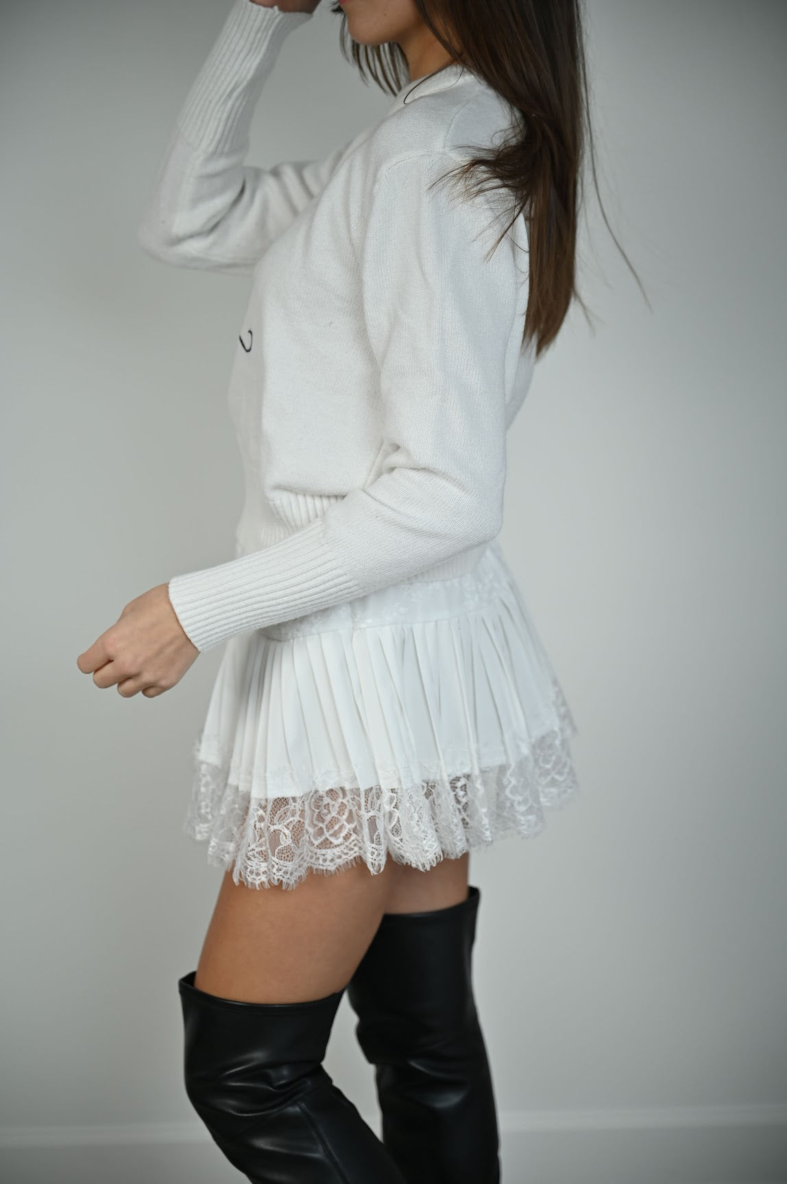Ritz Skirt- White