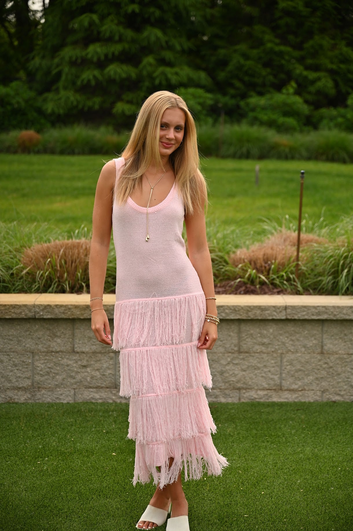 Island Dress- Pink