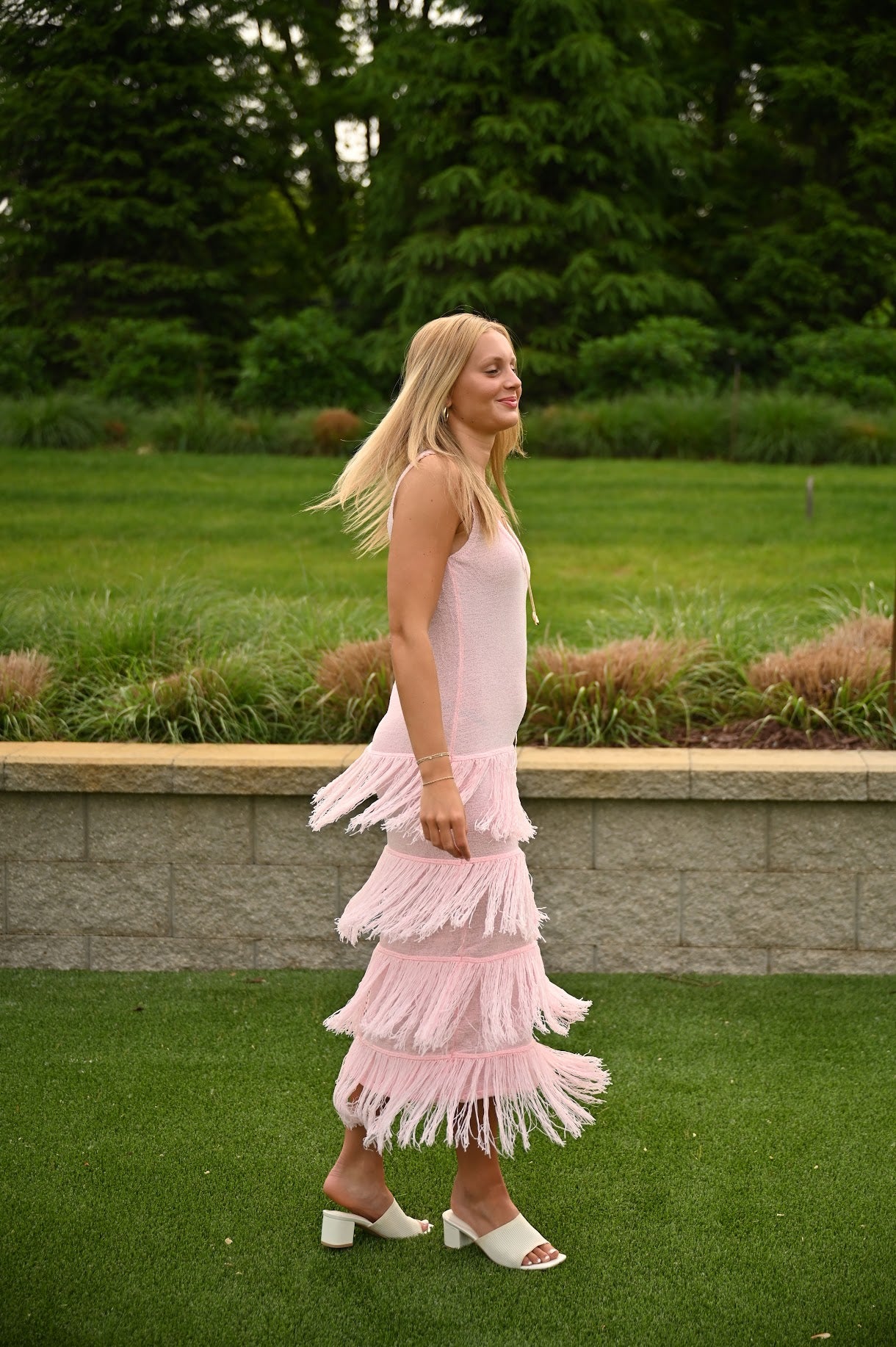 Island Dress- Pink