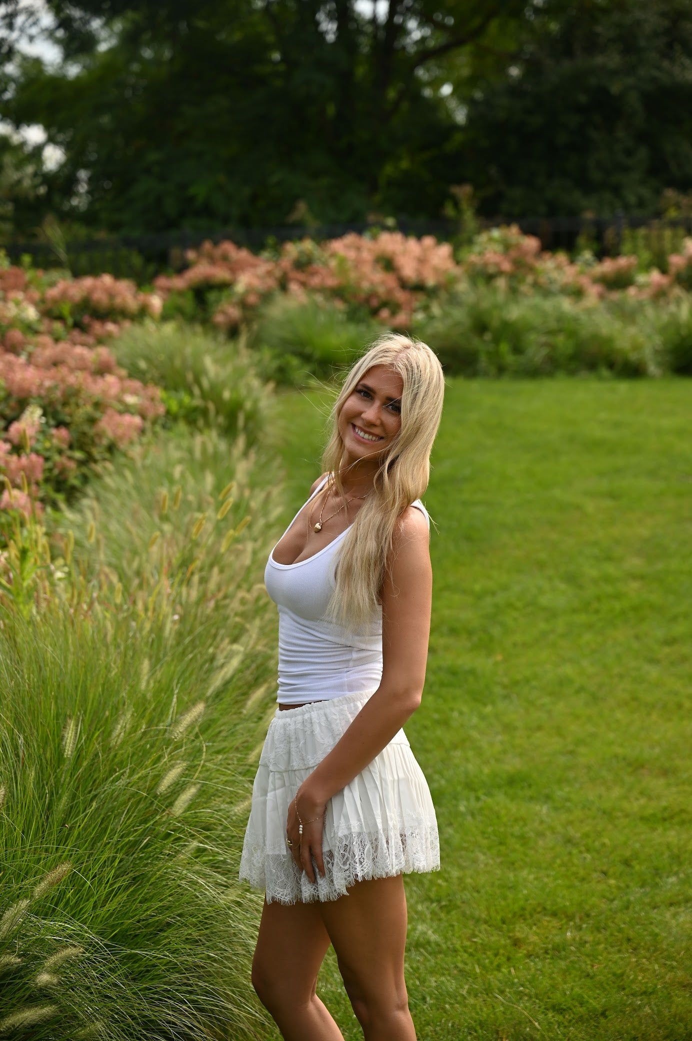 Ritz Skirt- White