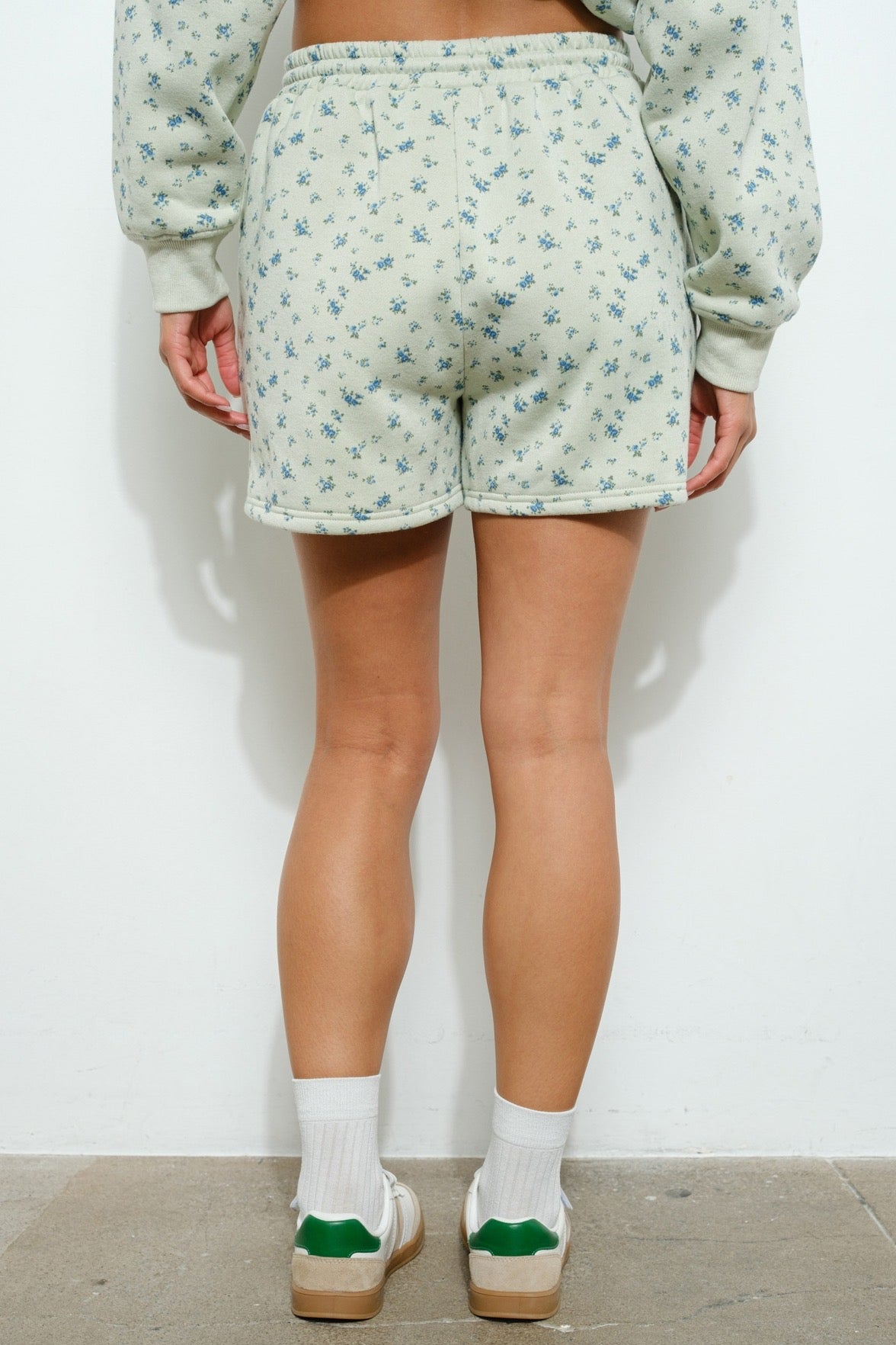 Ditsy Floral Sweat Shorts