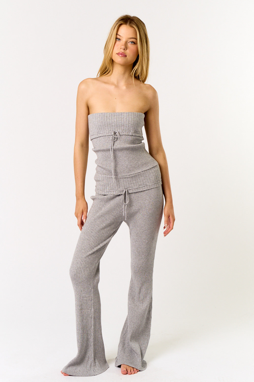 No Anxiety Two Piece - Grey