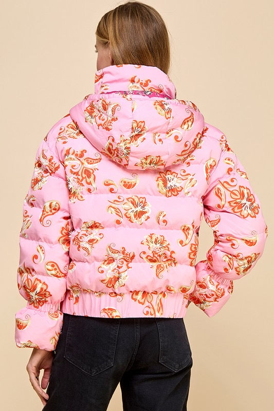 Apres Puffer Jacket- Pink